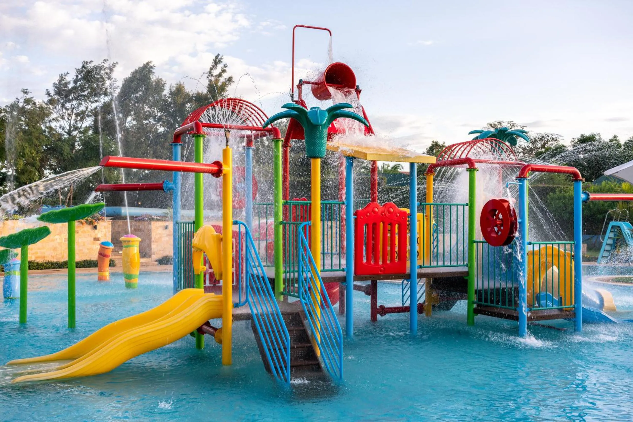 Aqua park in Fun Retreat Resort, Hotel and Ayurveda Spa