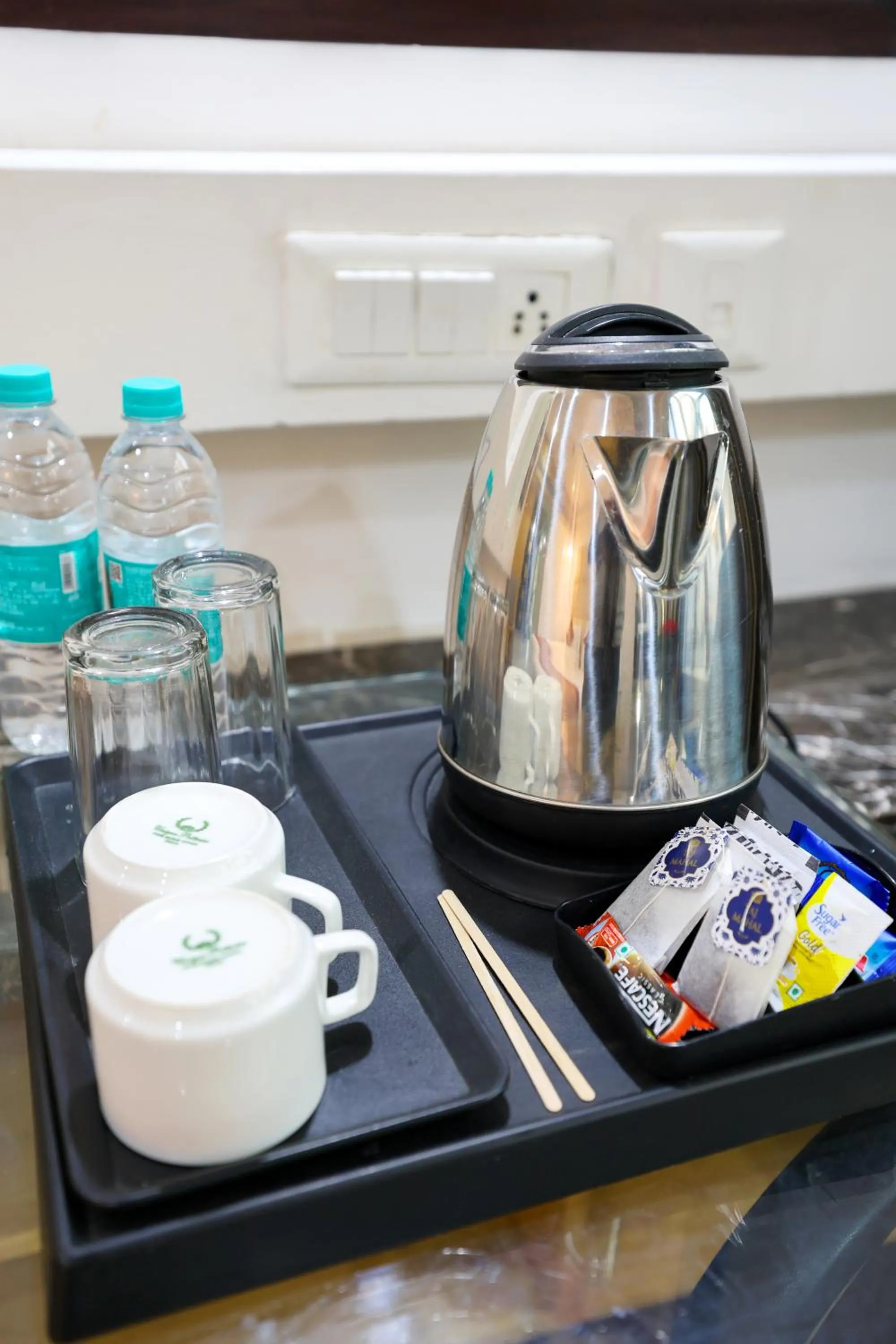 Coffee/tea facilities in Airport Hotel Grand
