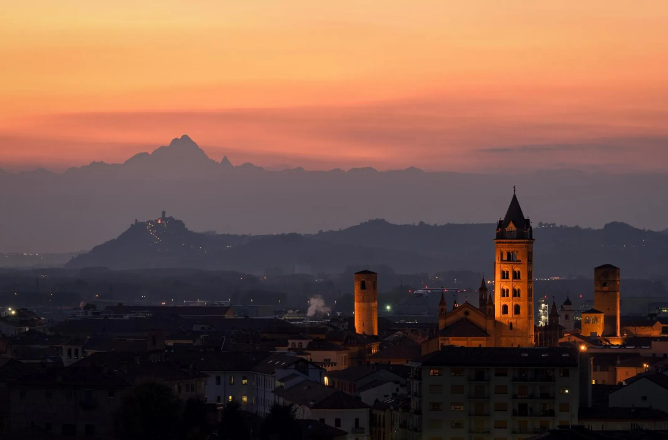City view in Cà 'd Langa B&B