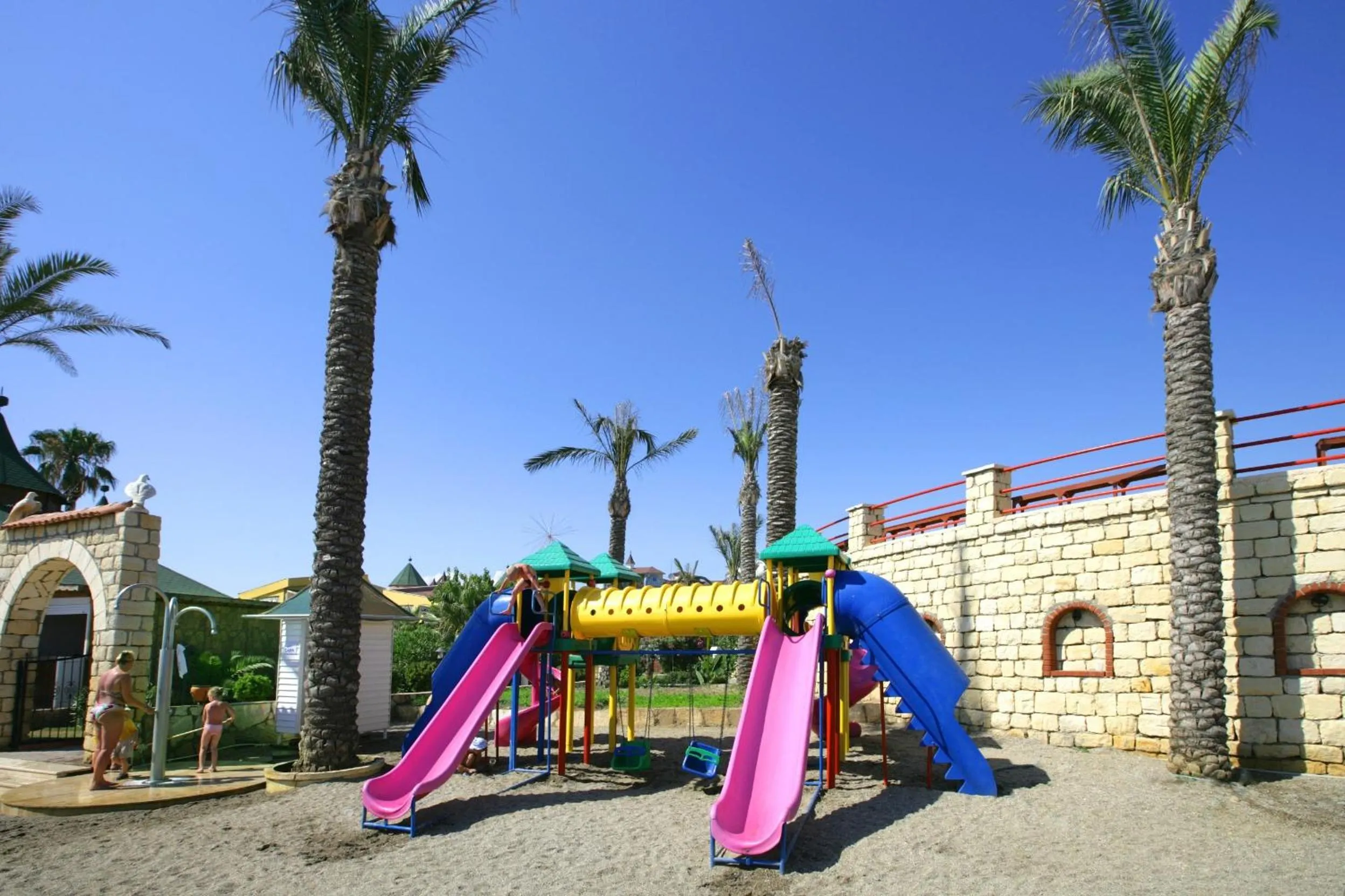 Children play ground in Saphir Hotel & Villas