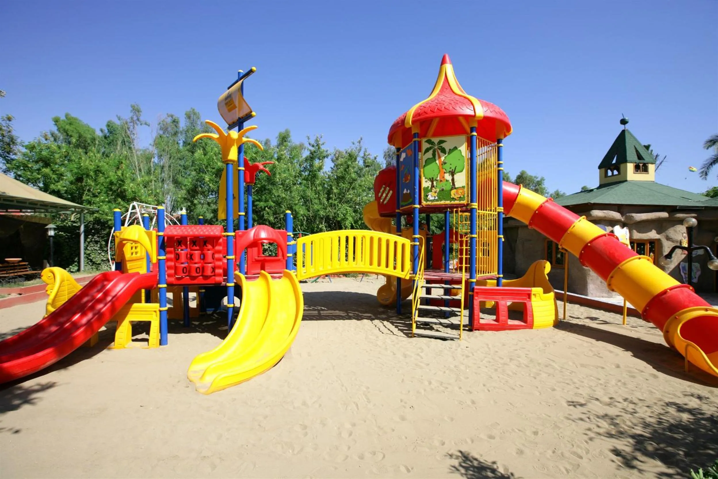 Children play ground in Saphir Hotel & Villas