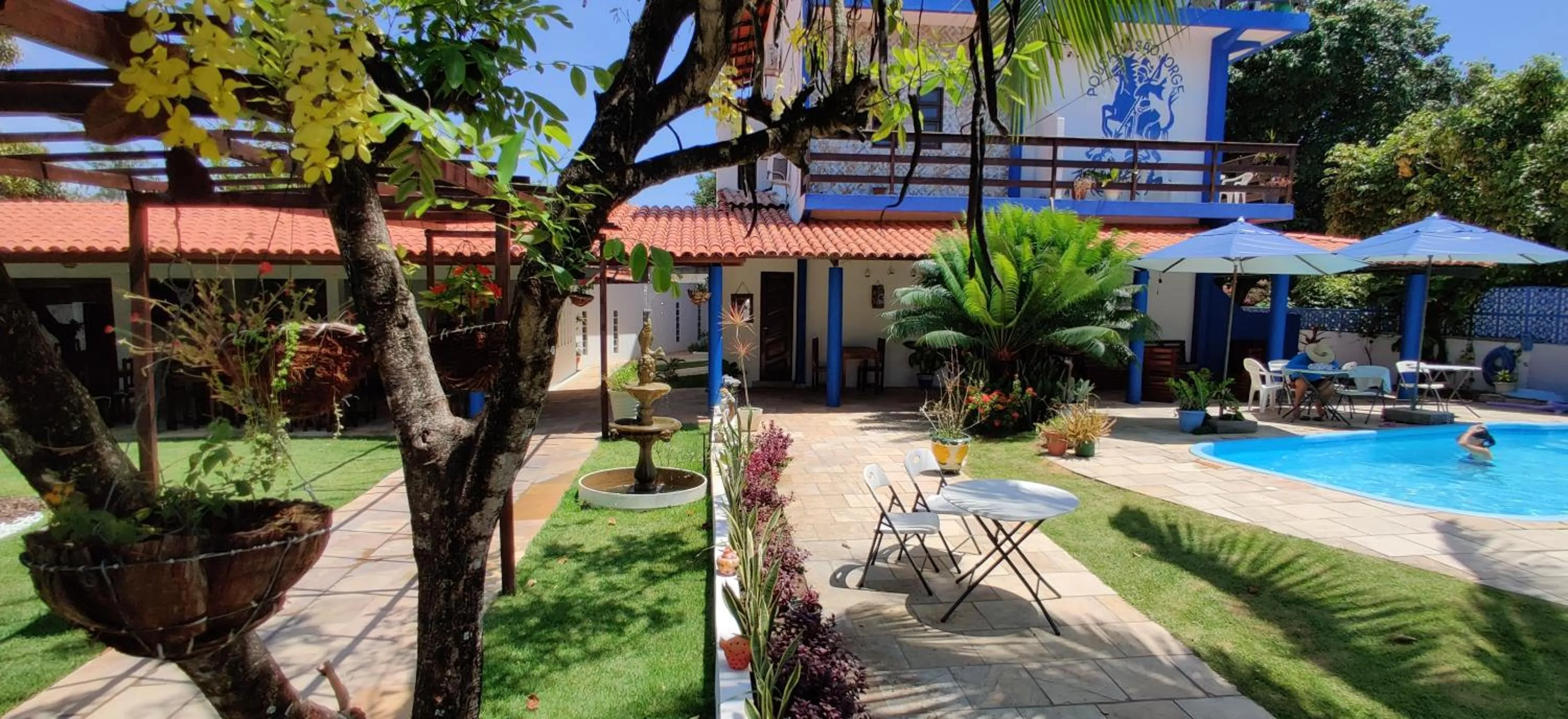 Property building in Pousada São Jorge