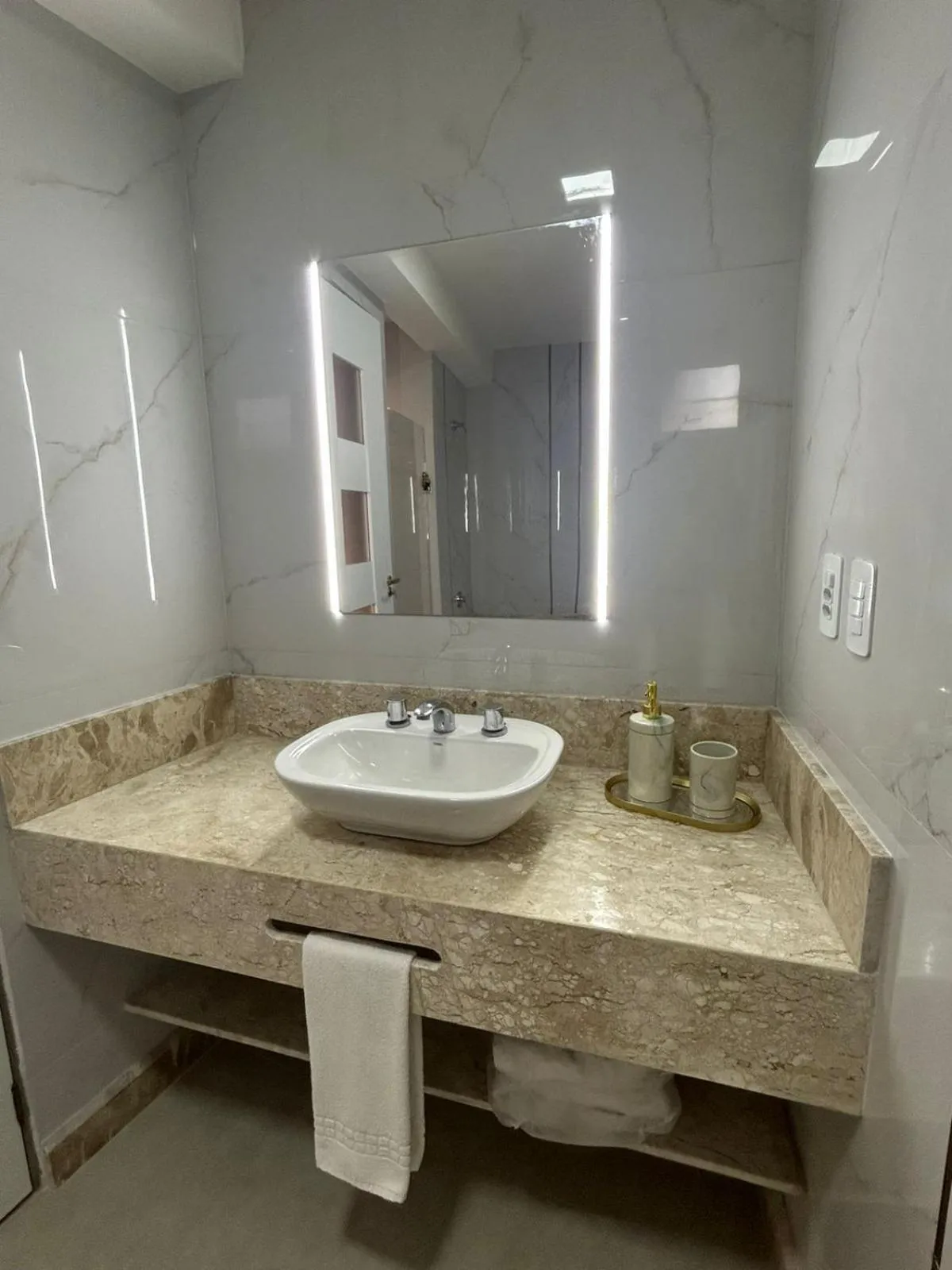 Bathroom in Hotel Maysa Caruaru