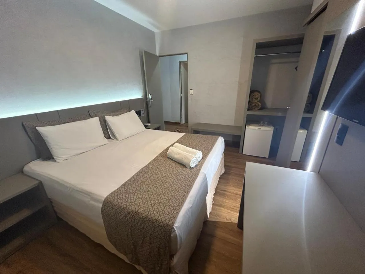 Bedroom, Bed in Hotel Maysa Caruaru