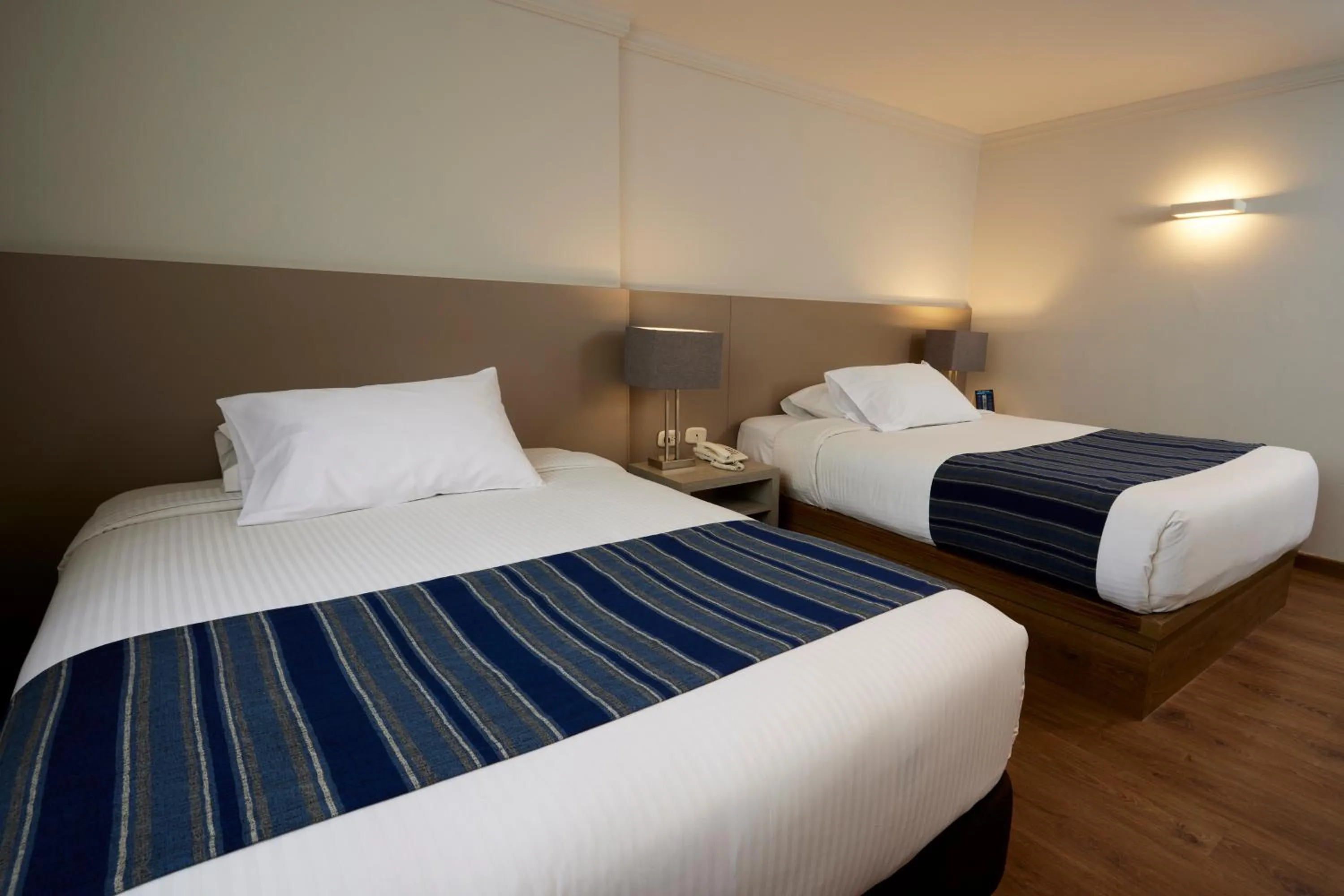 Bed in Hotel Saint Simon