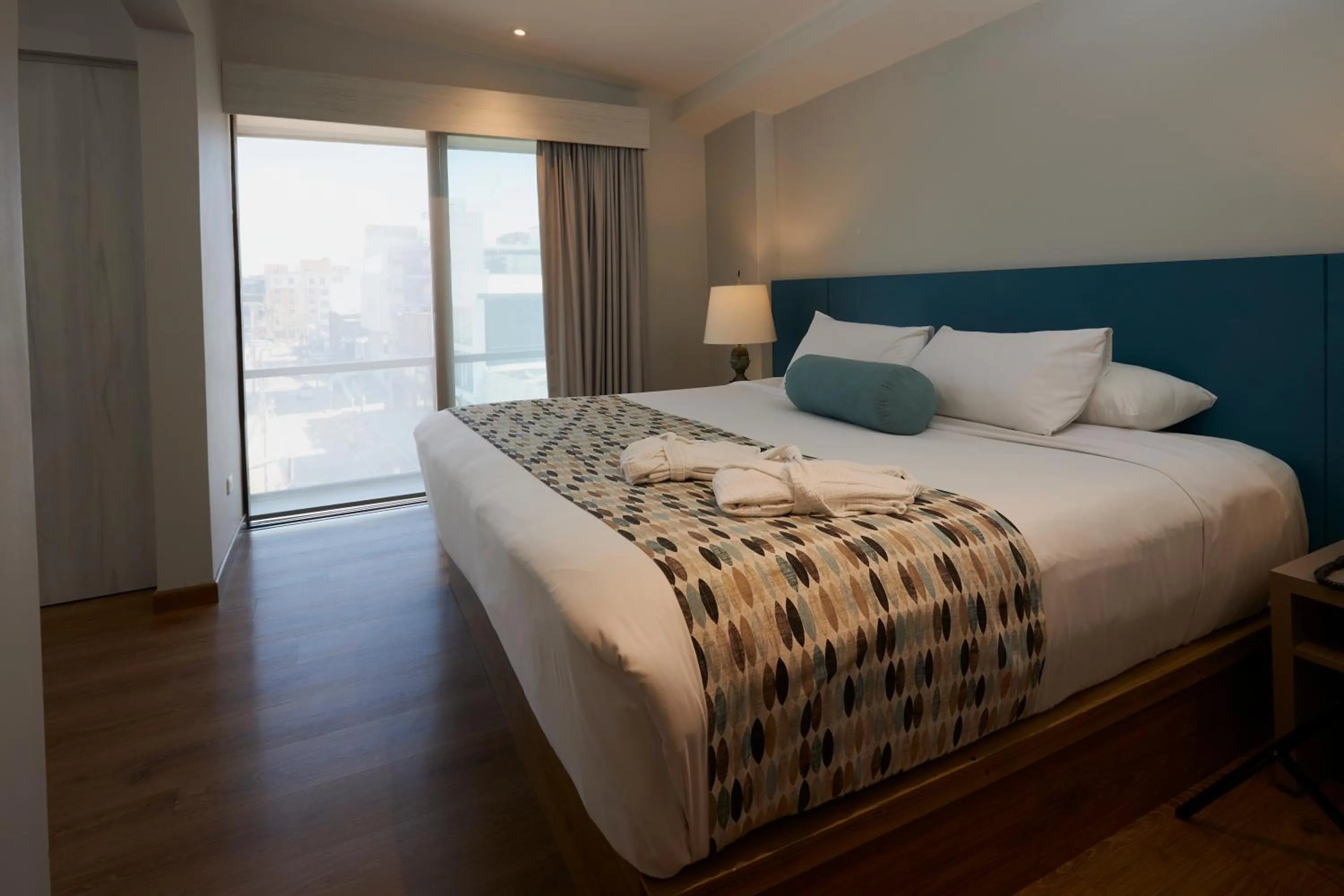 Bed in Hotel Saint Simon