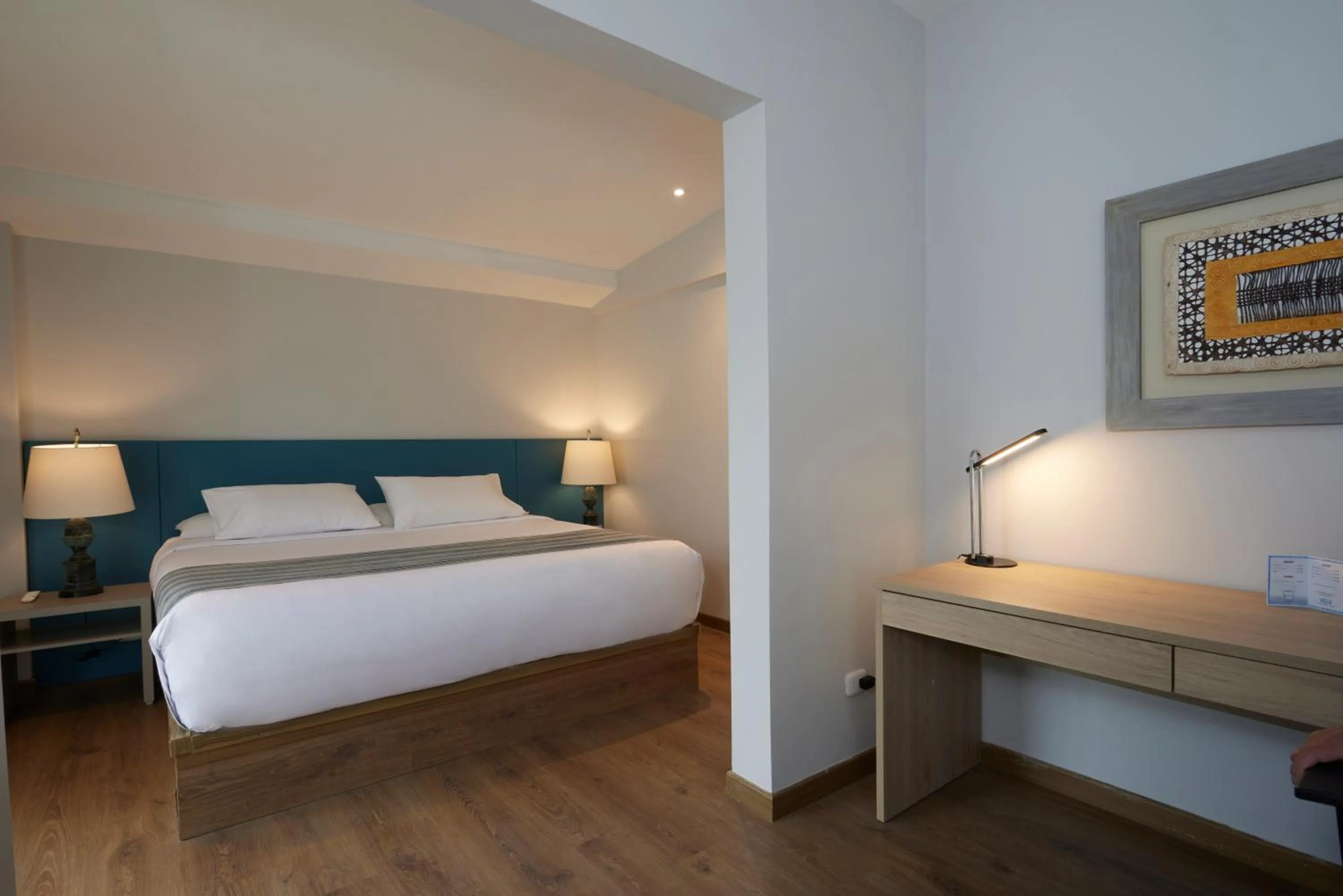 Bed in Hotel Saint Simon