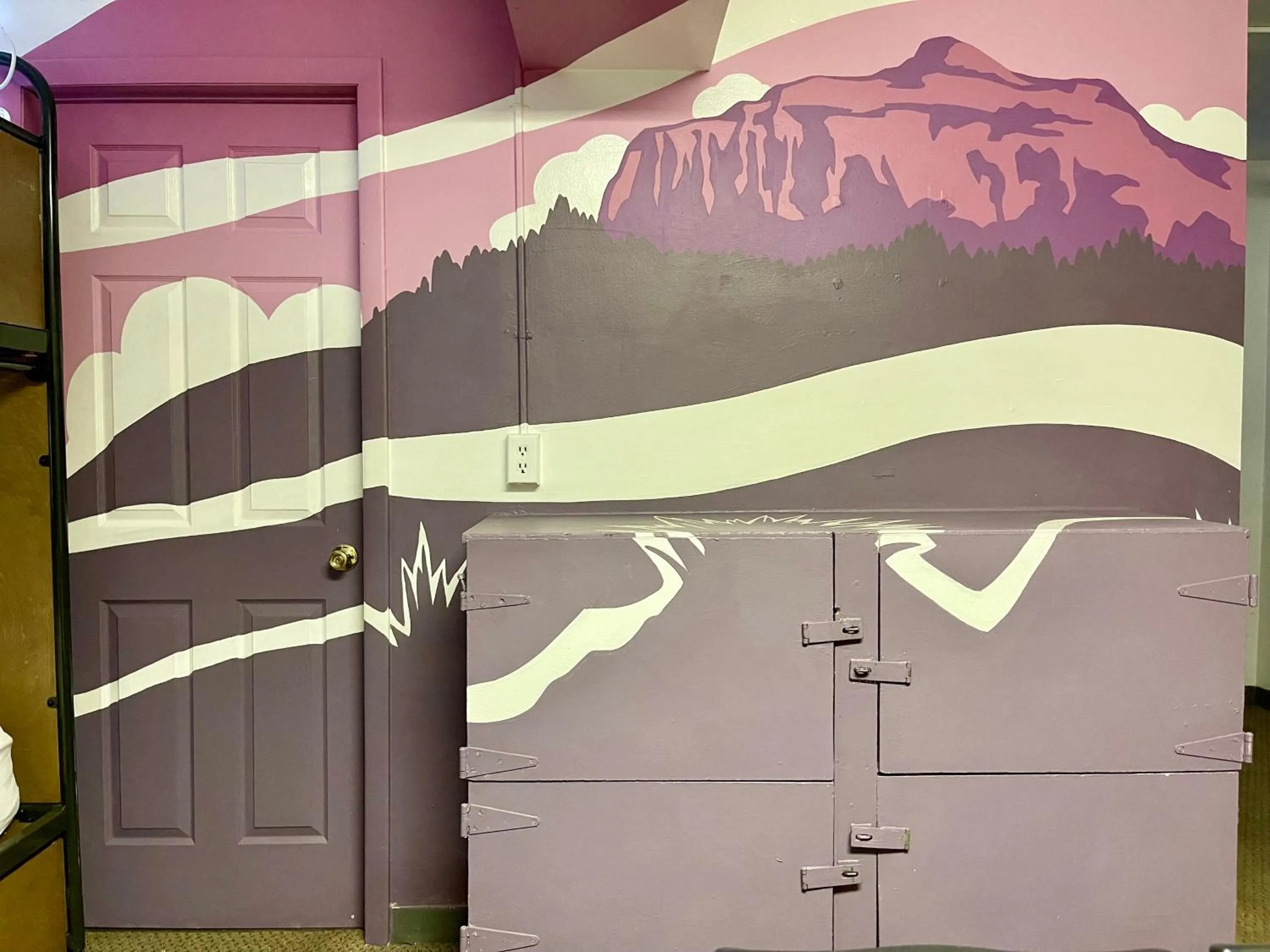 microwave in RAD Hostel