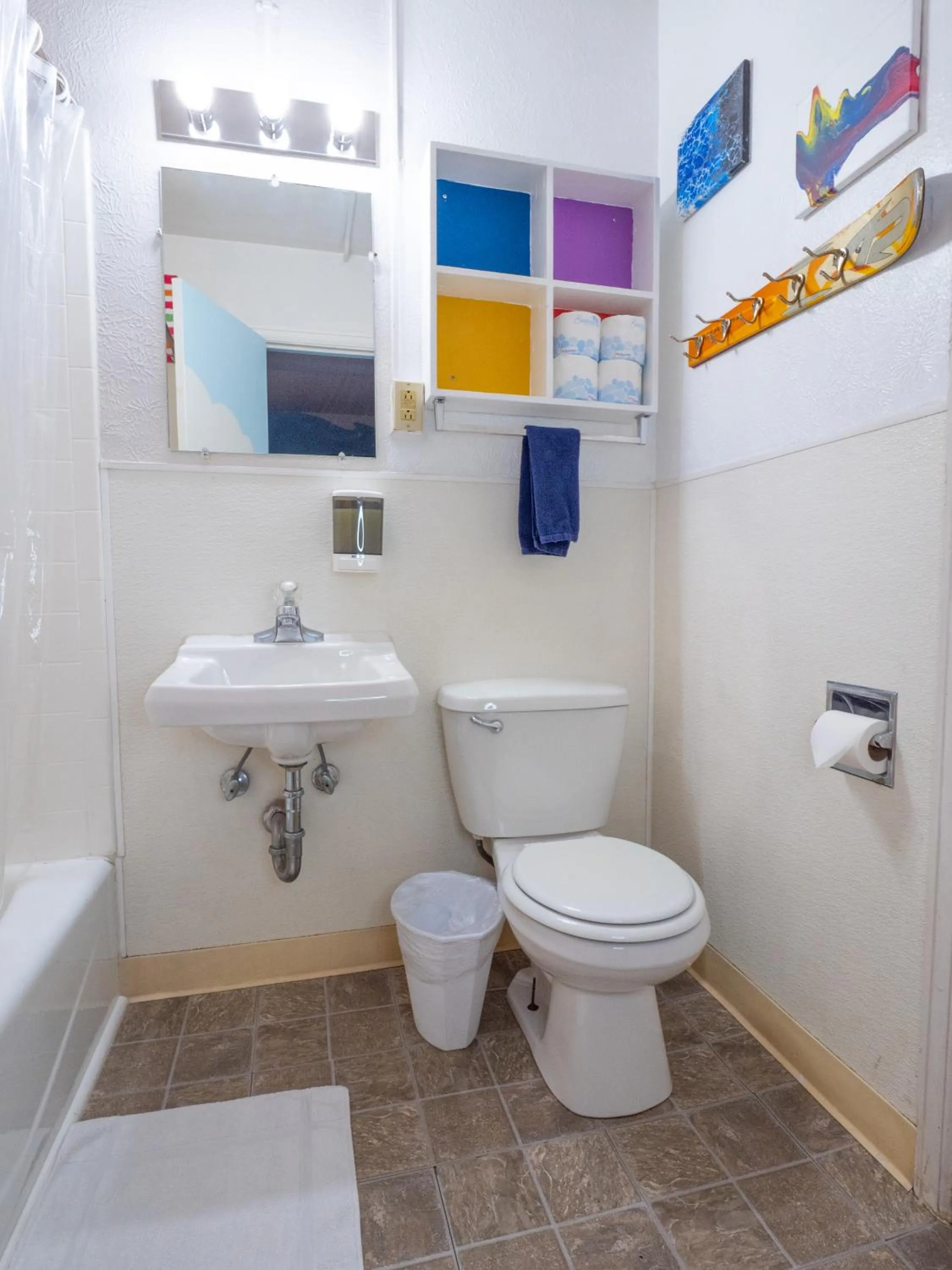 Toilet in RAD Hostel