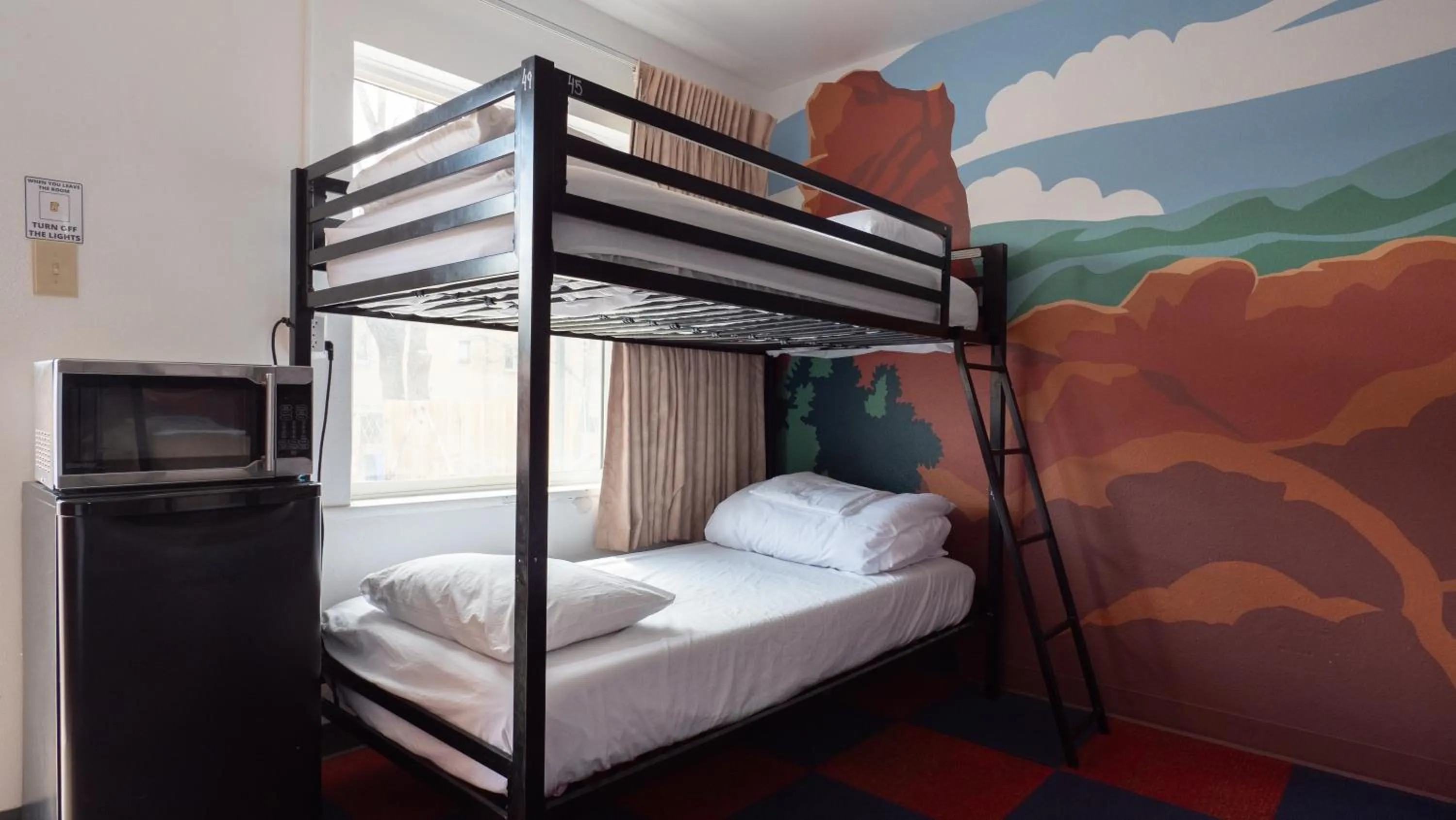 bunk bed, Bed in RAD Hostel