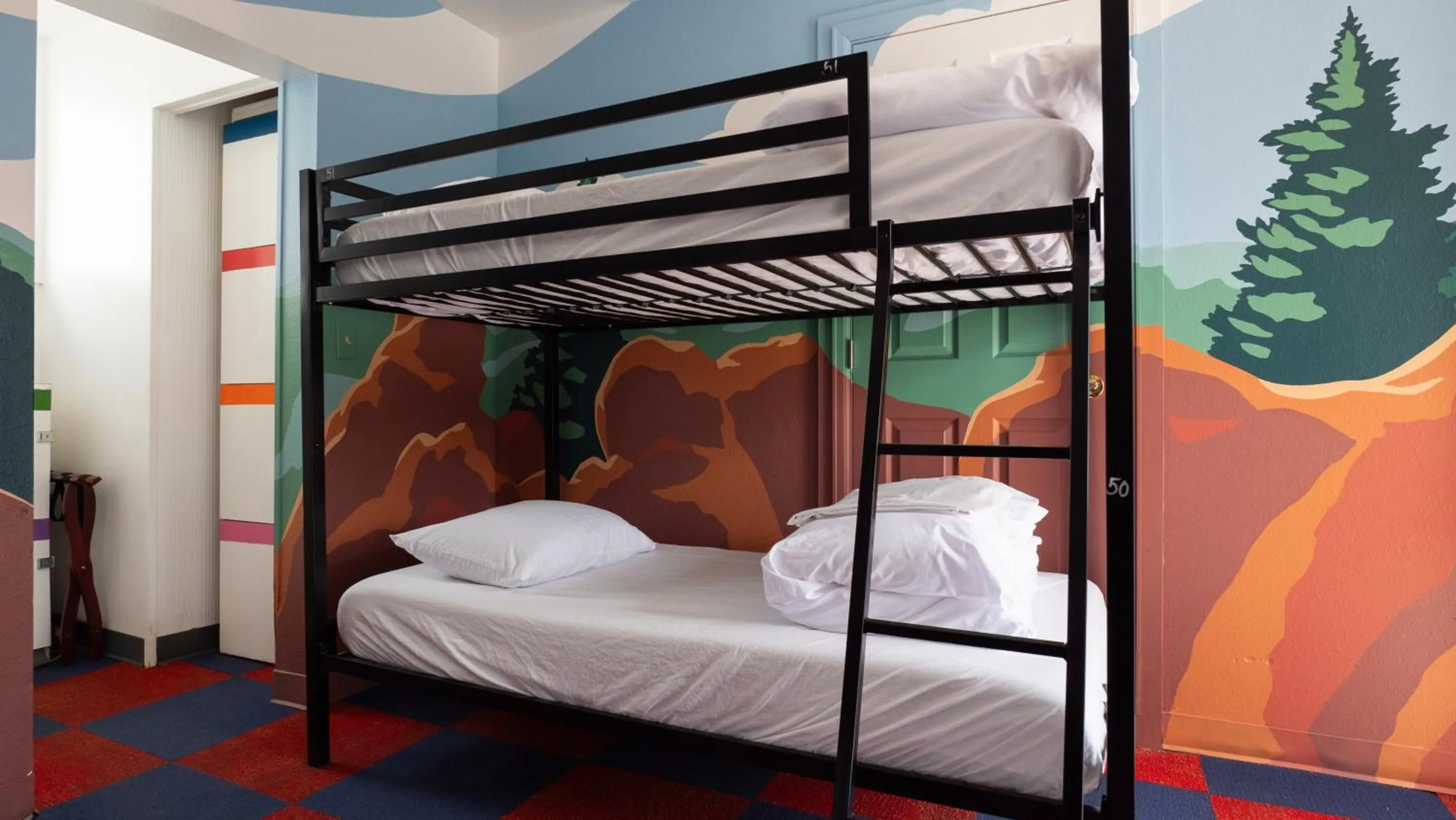bunk bed, Bed in RAD Hostel