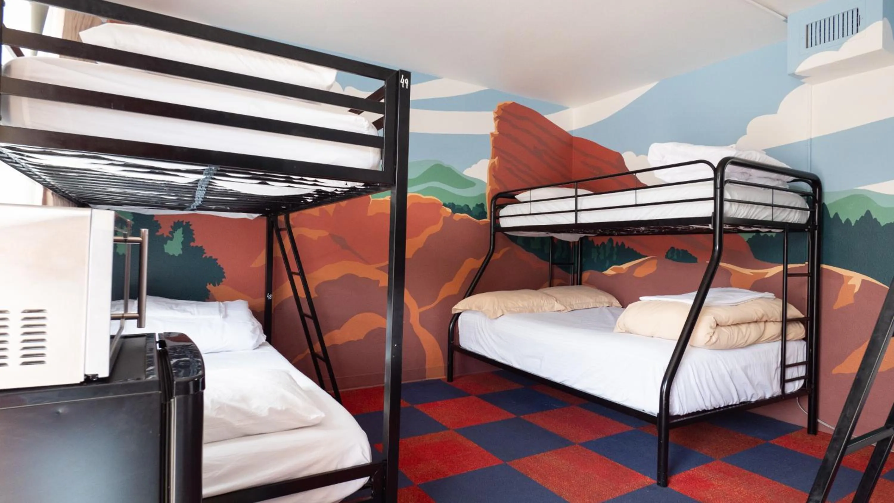 bunk bed, Bed in RAD Hostel