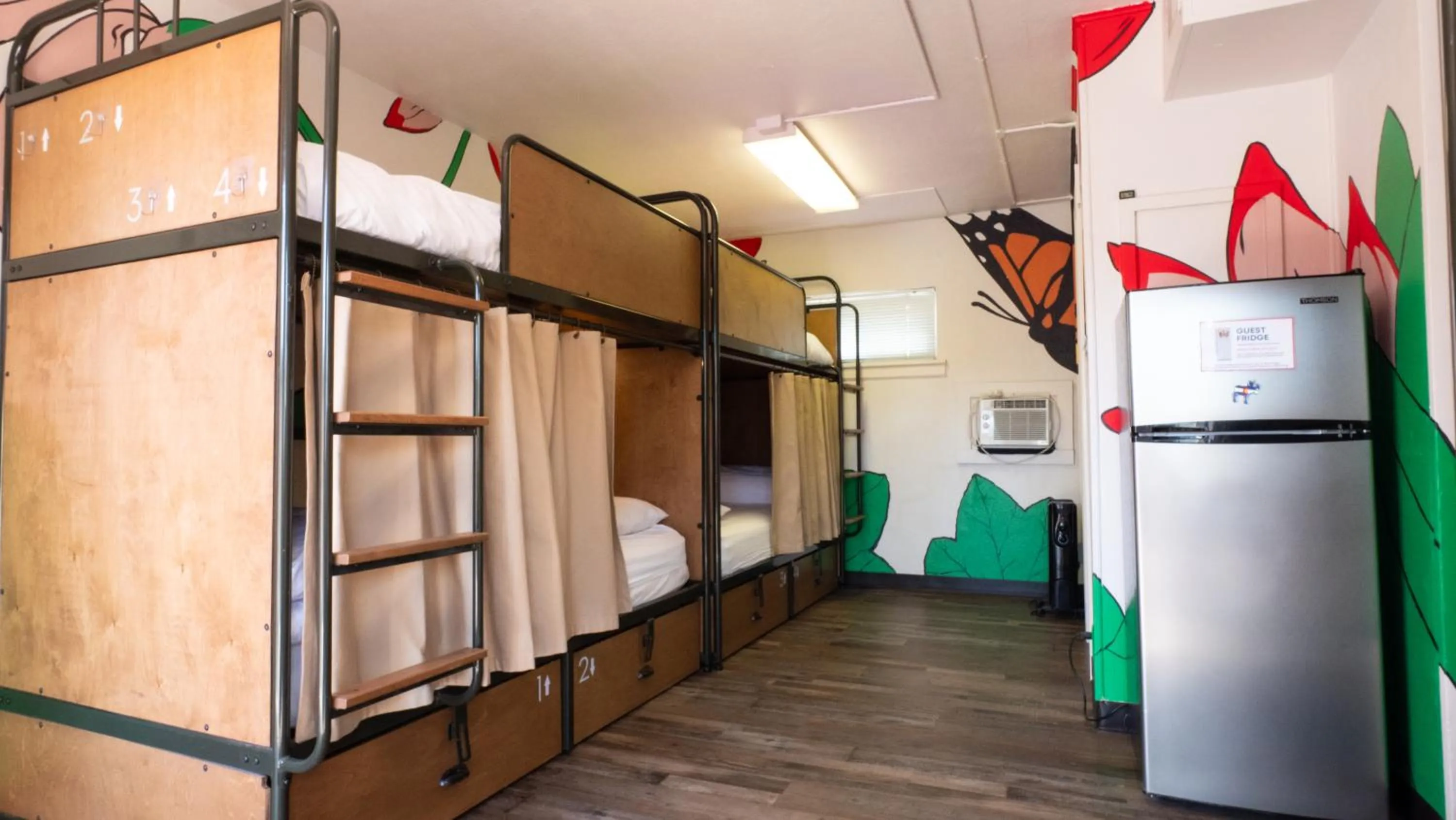 bunk bed in RAD Hostel