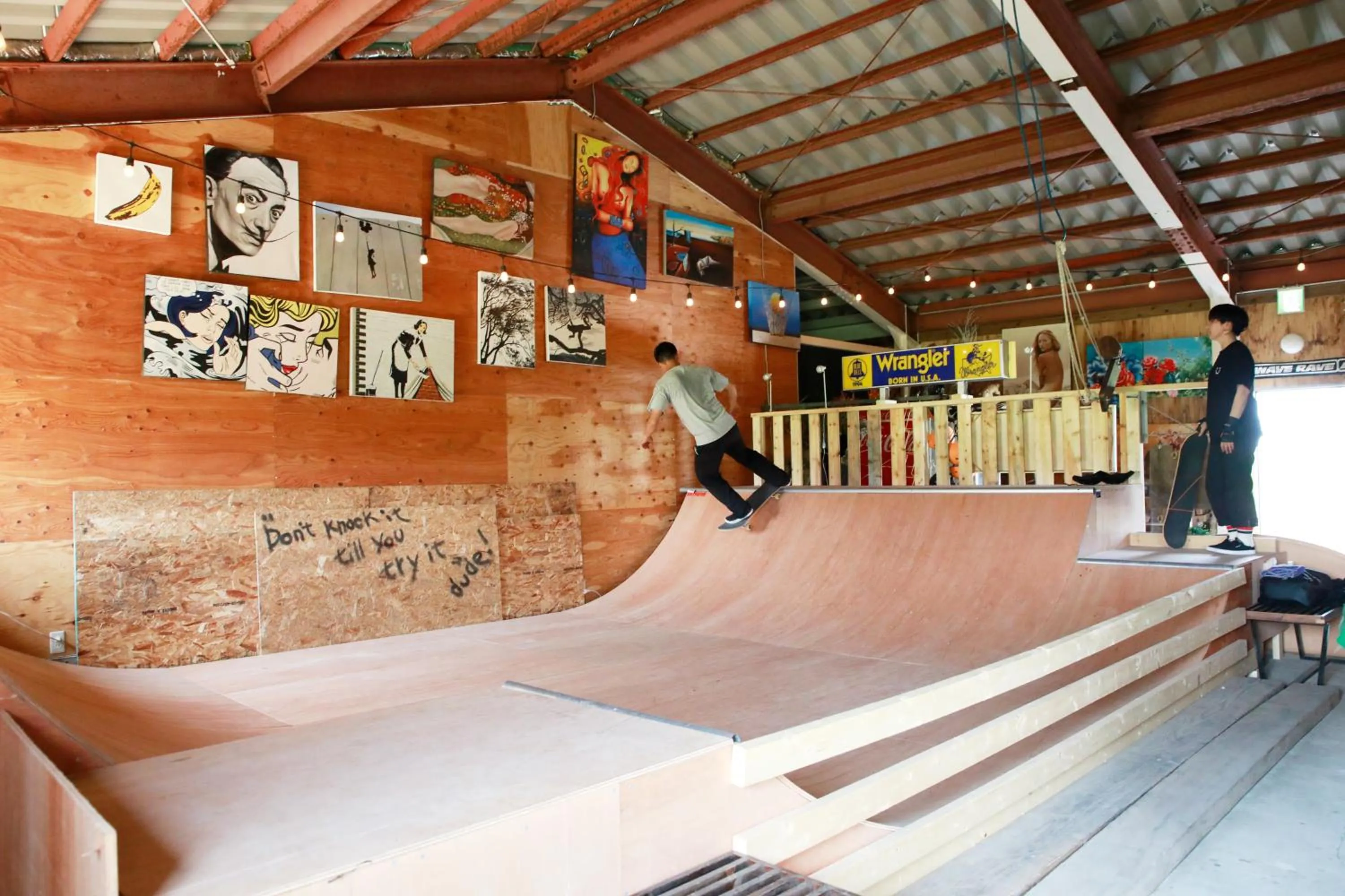 Off site in Pension Kamifuji