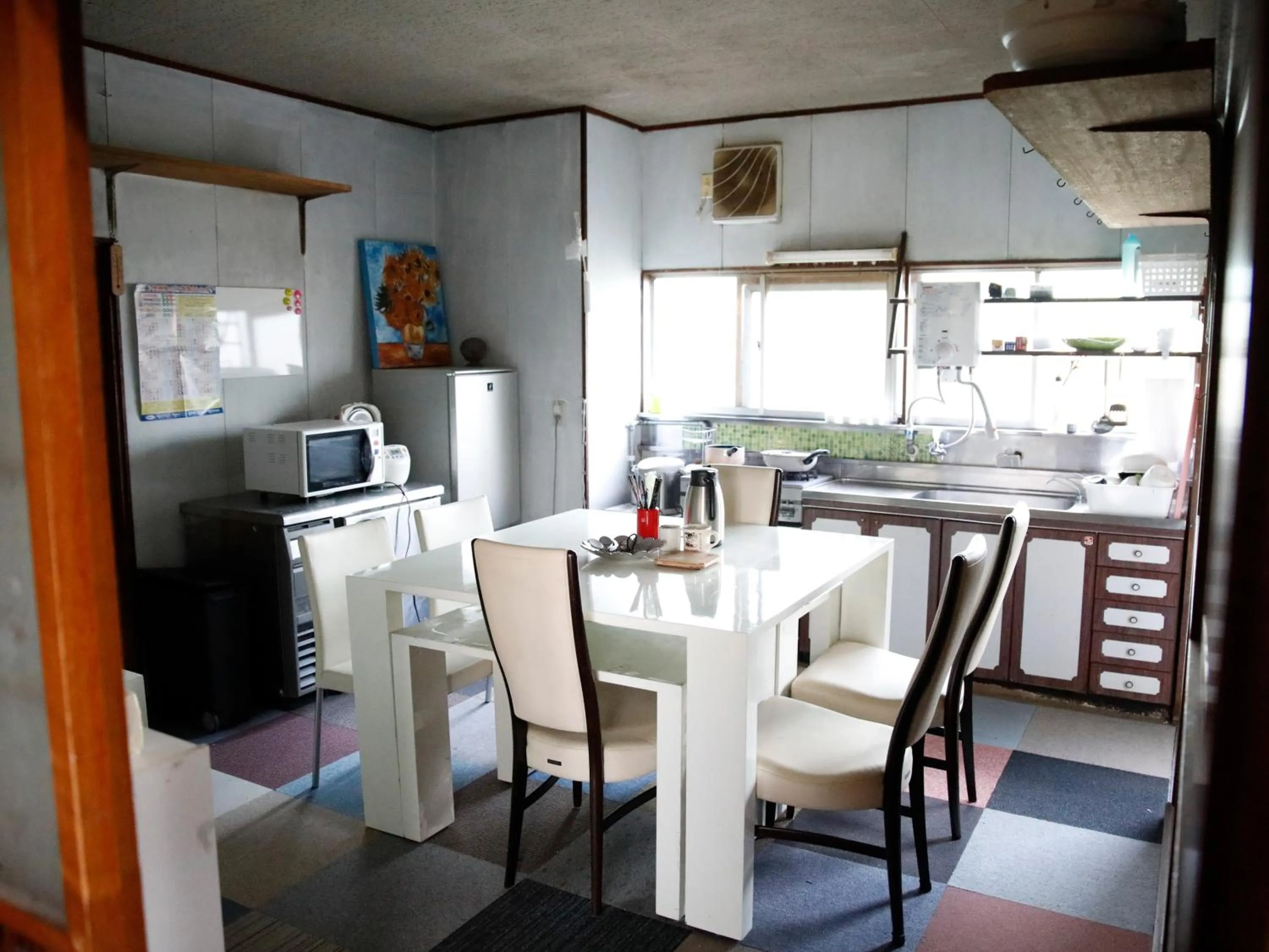 Kitchen or kitchenette in Pension Kamifuji
