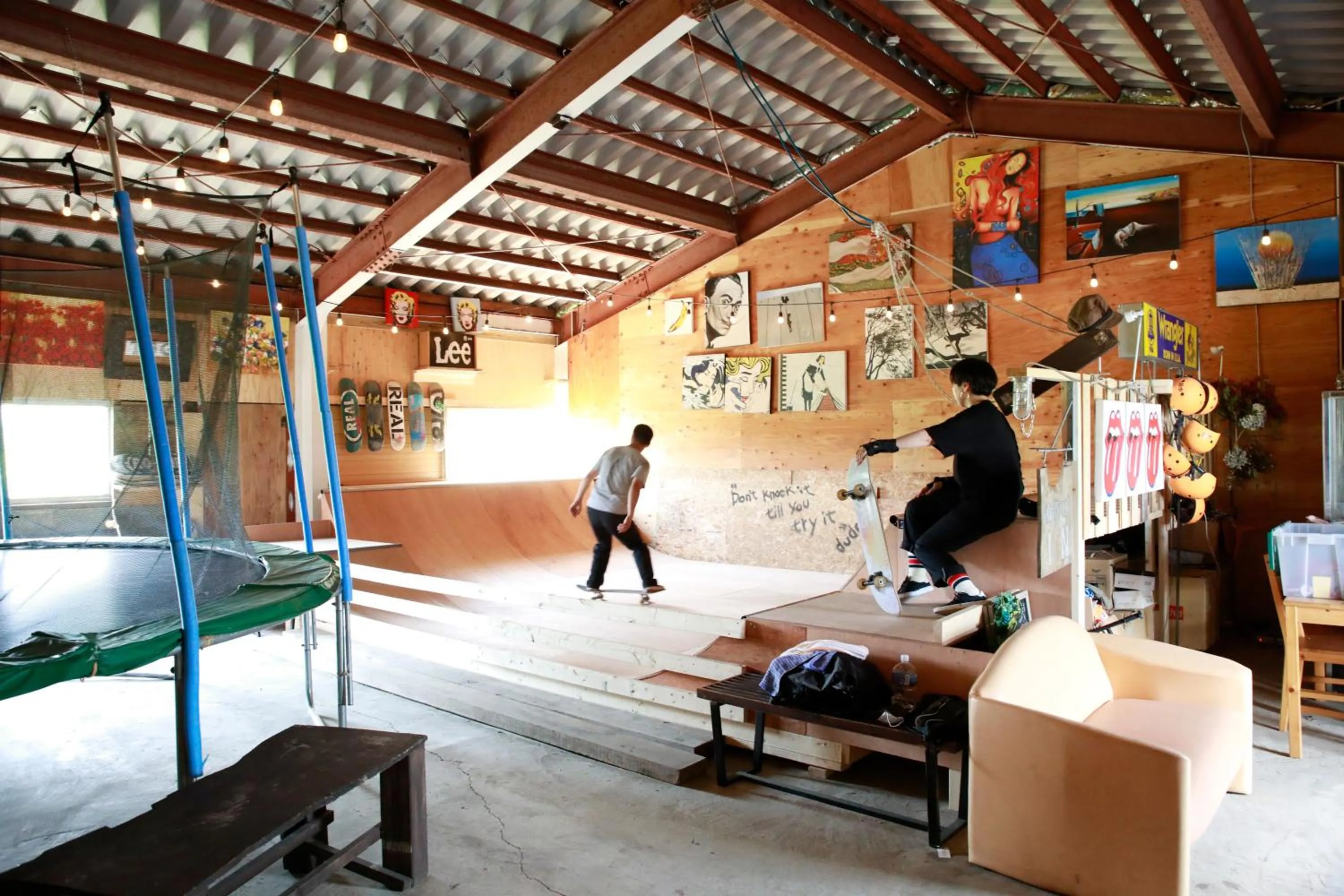 Off site in Pension Kamifuji