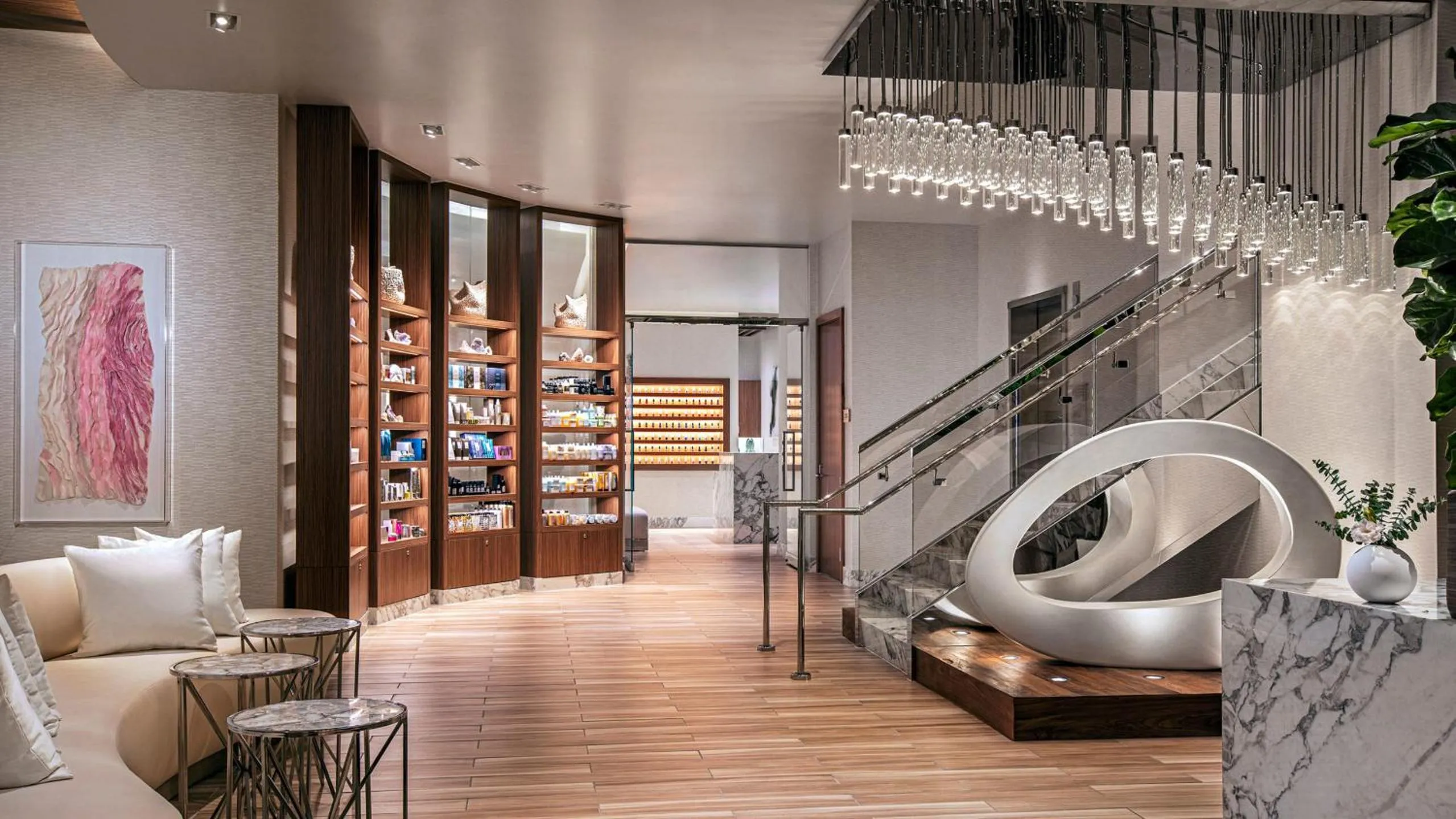 Spa and wellness centre/facilities in Palms Place One Bedroom Suite 1220 sqft