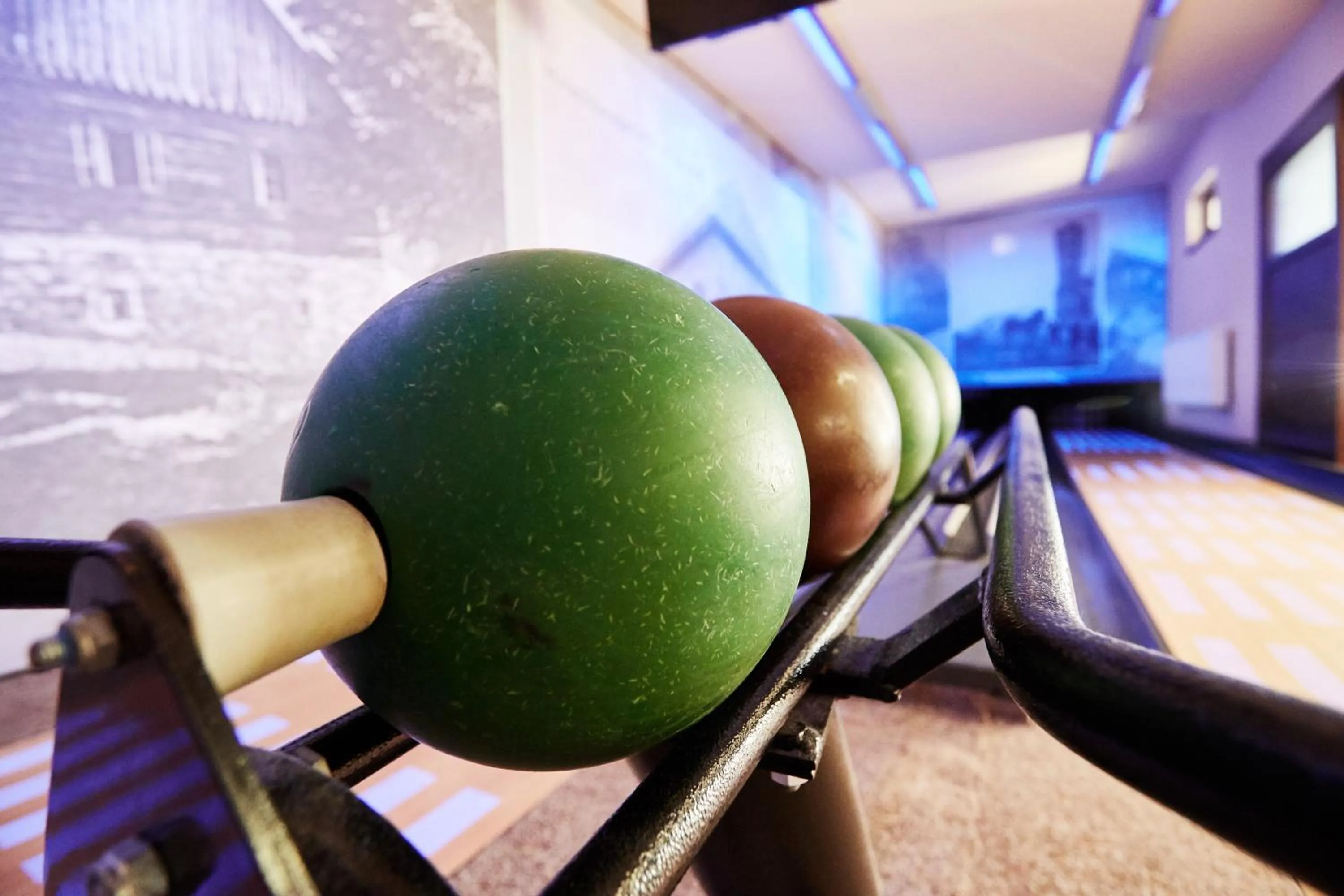 Bowling in Hotel Slunce