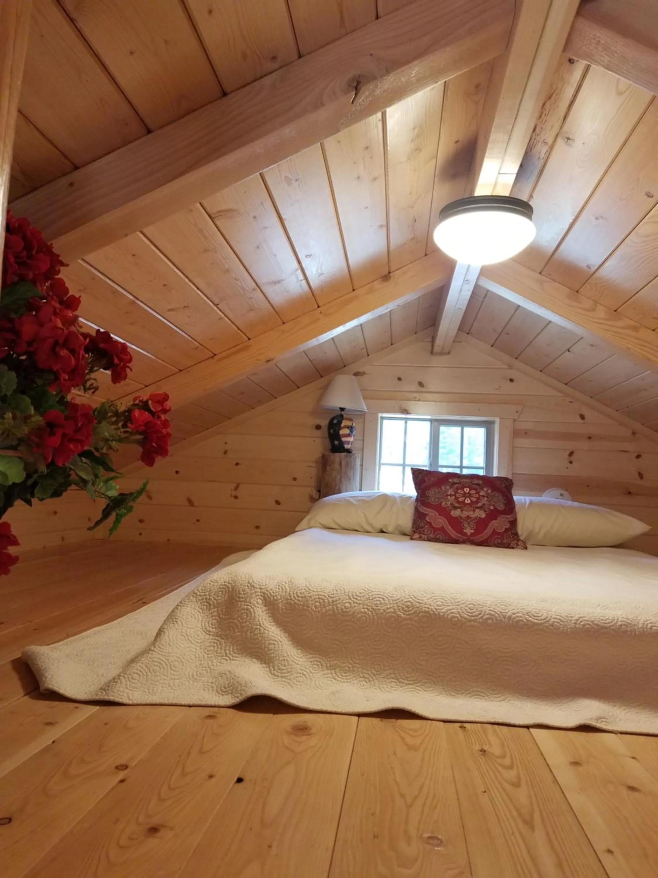 Bed in The Wild Game Inn