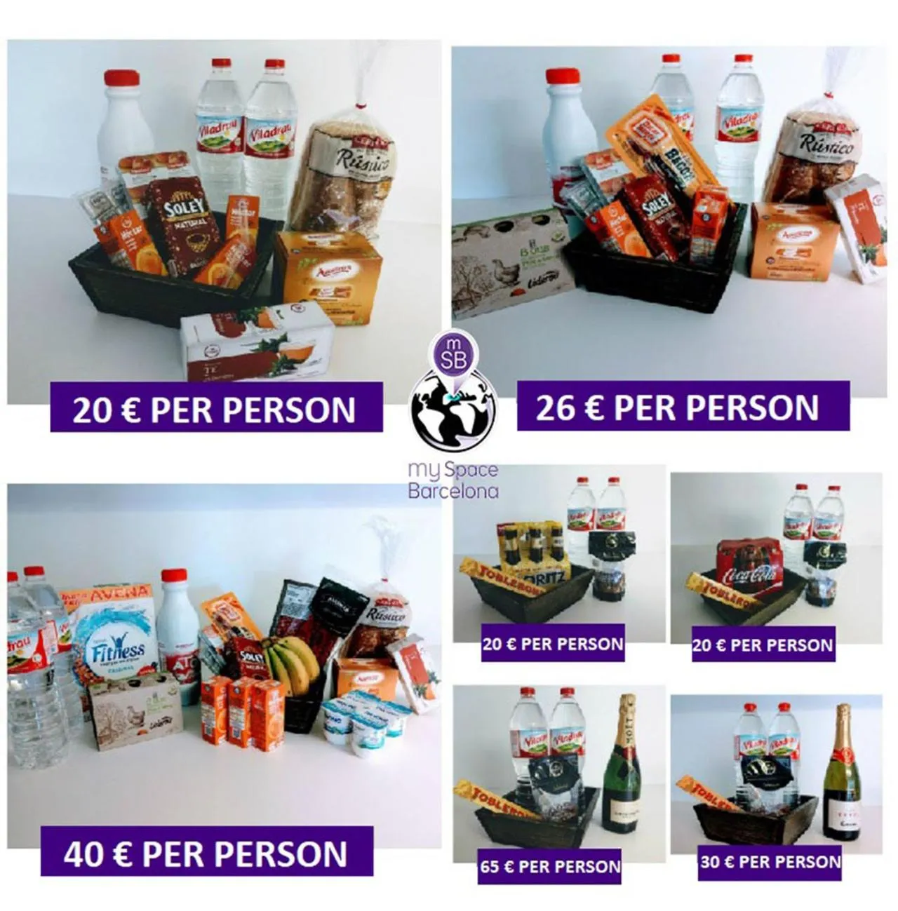 Food in My Space Barcelona Executive Apartments Center