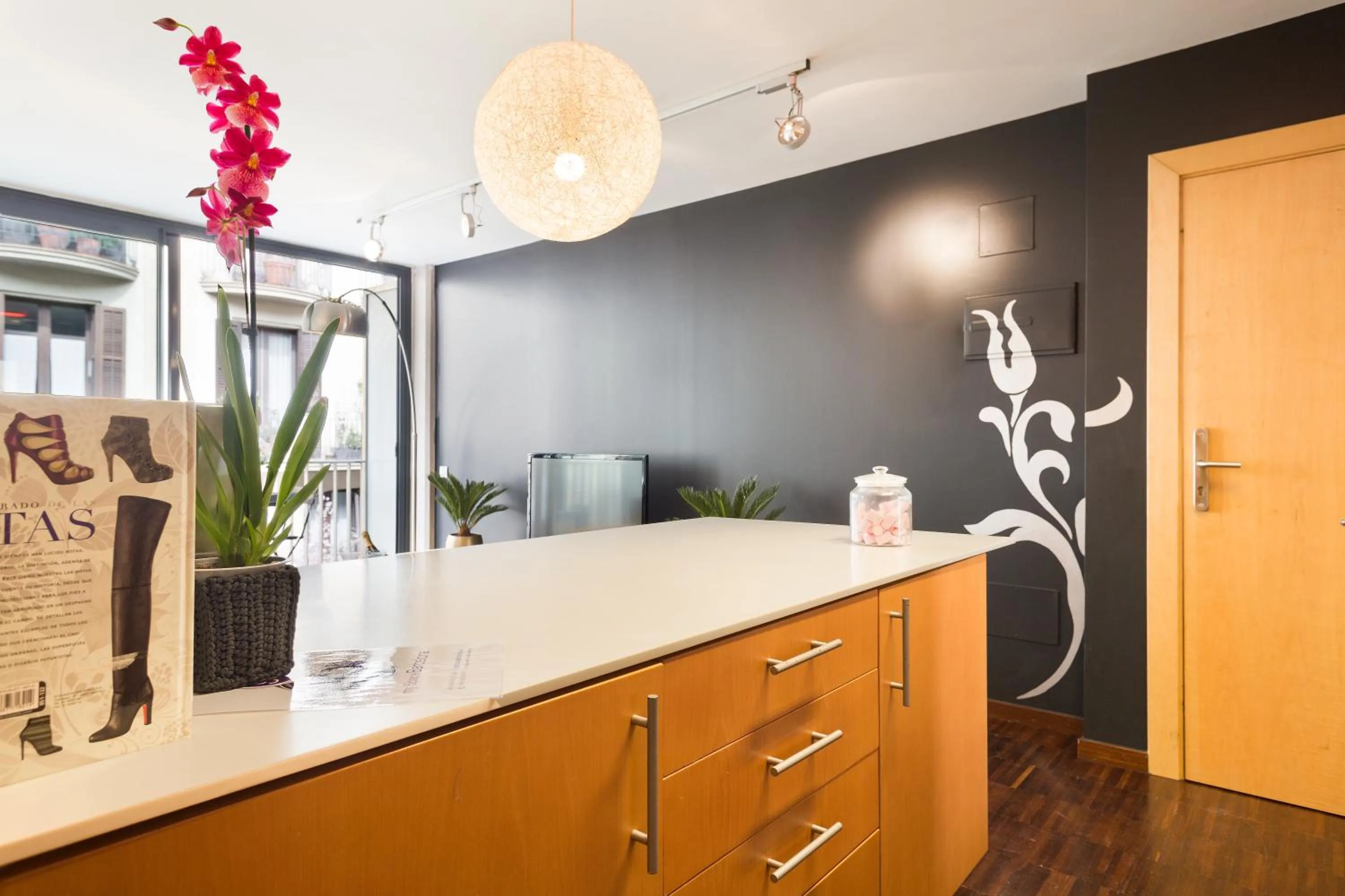 Dining area in My Space Barcelona Executive Apartments Center