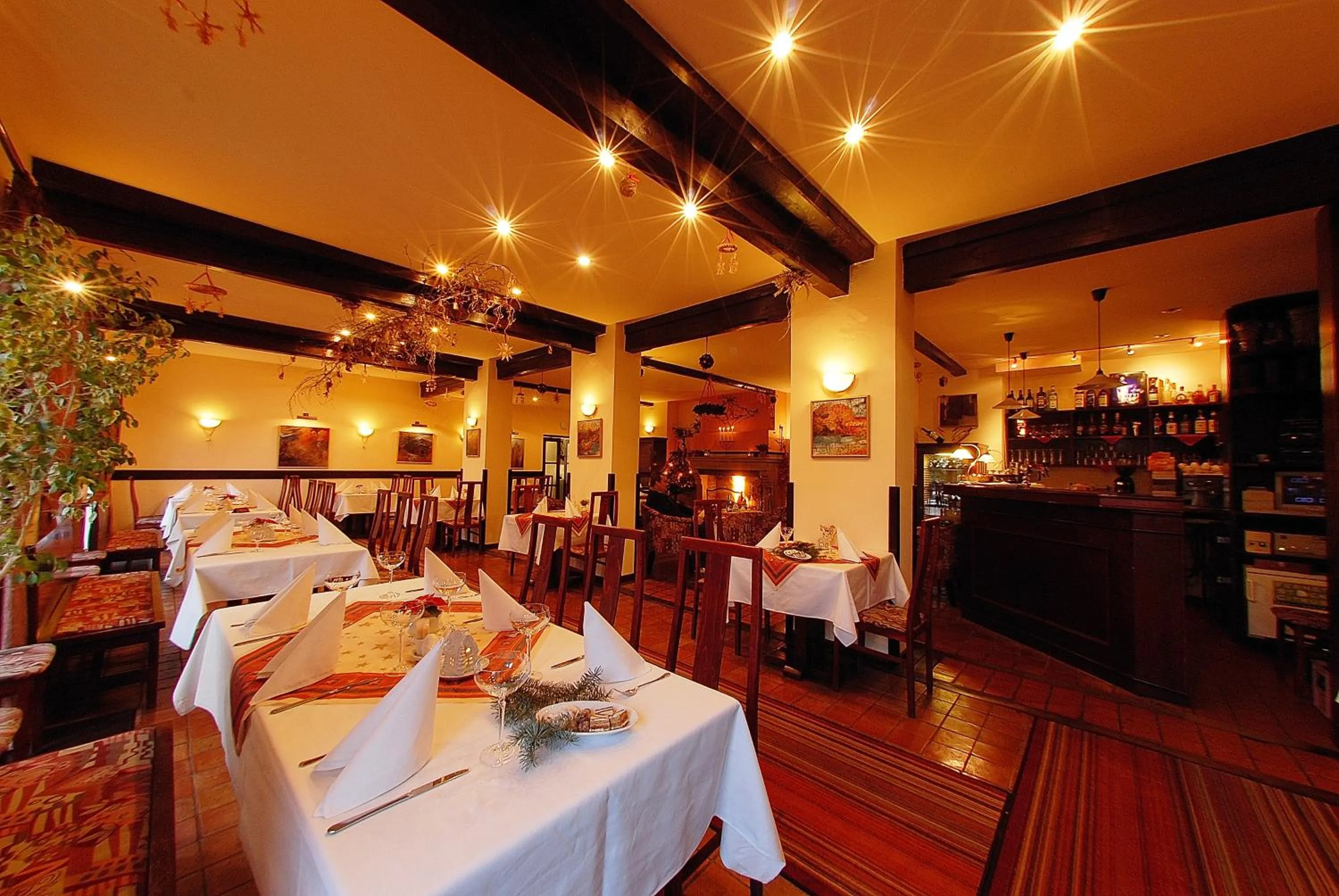 Restaurant/places to eat in Park Hotel Pruhonice