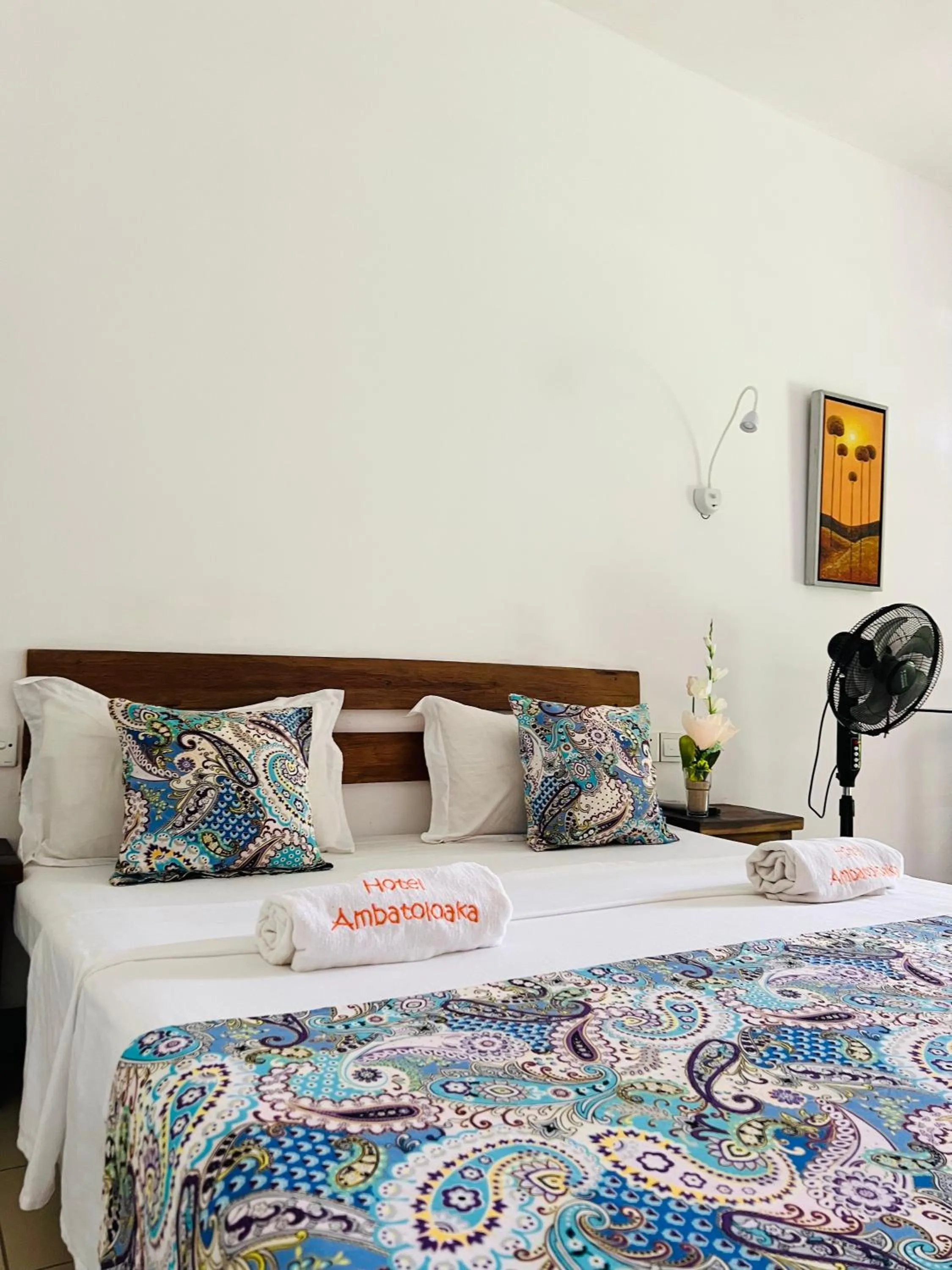 Bed in Hôtel Ambatoloaka