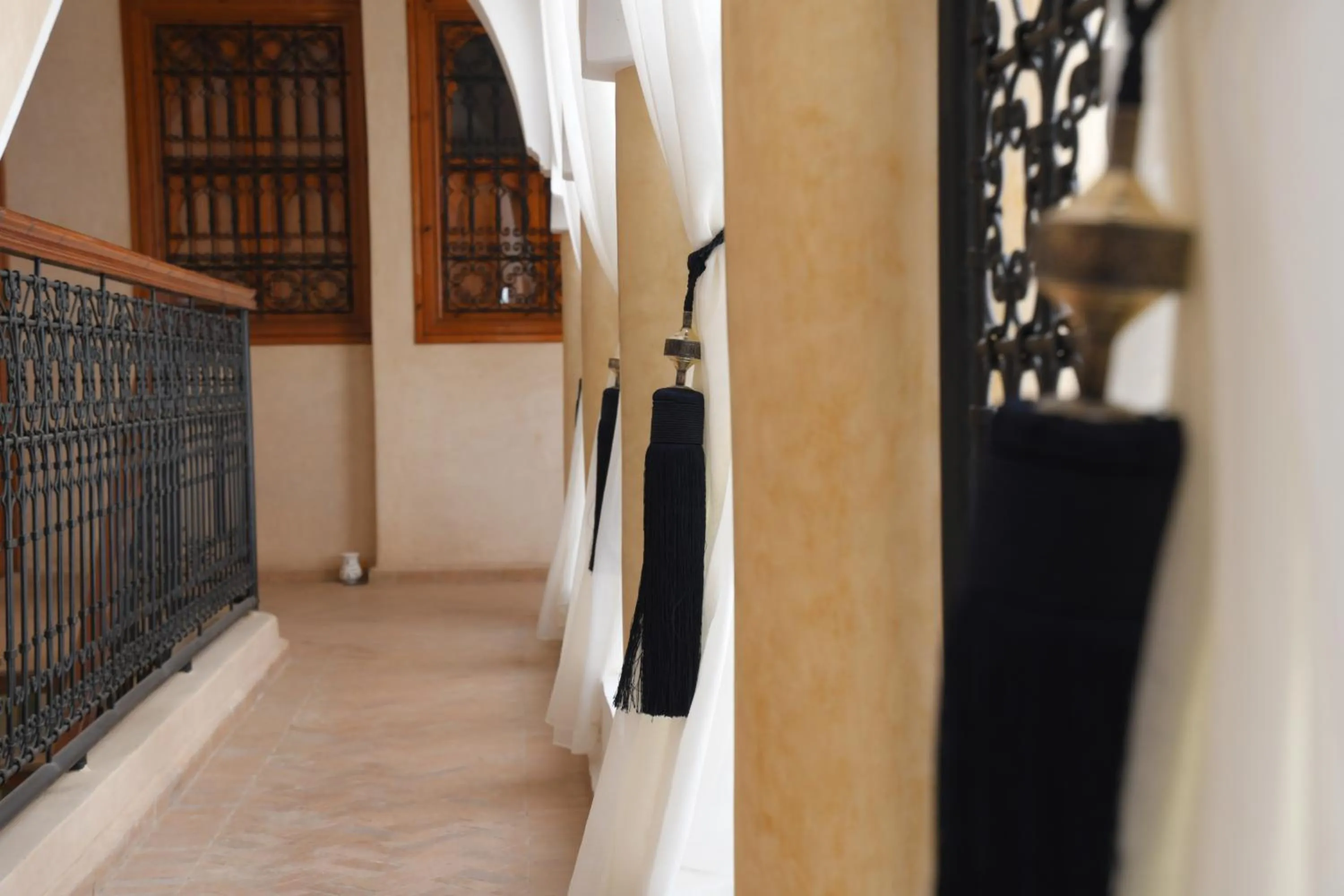 Decorative detail in Riad Berenssi