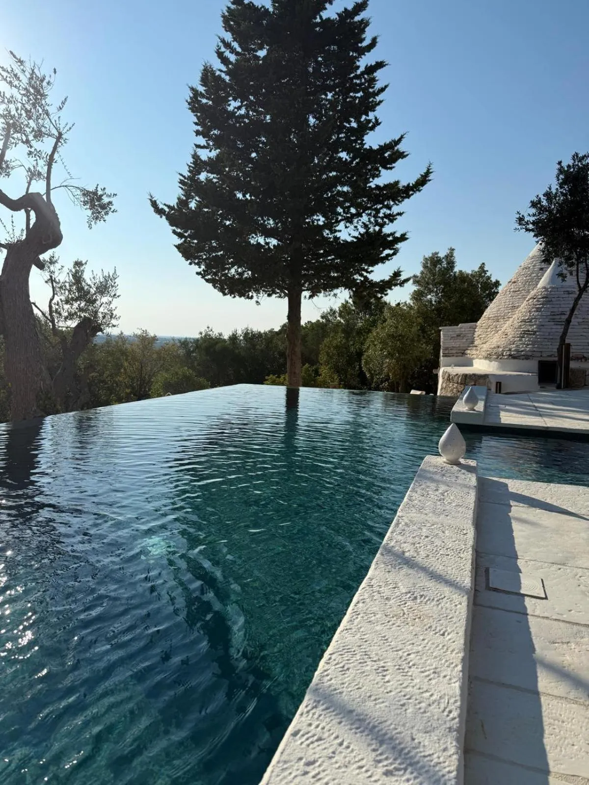 Pool view in Trulli Terra Magica