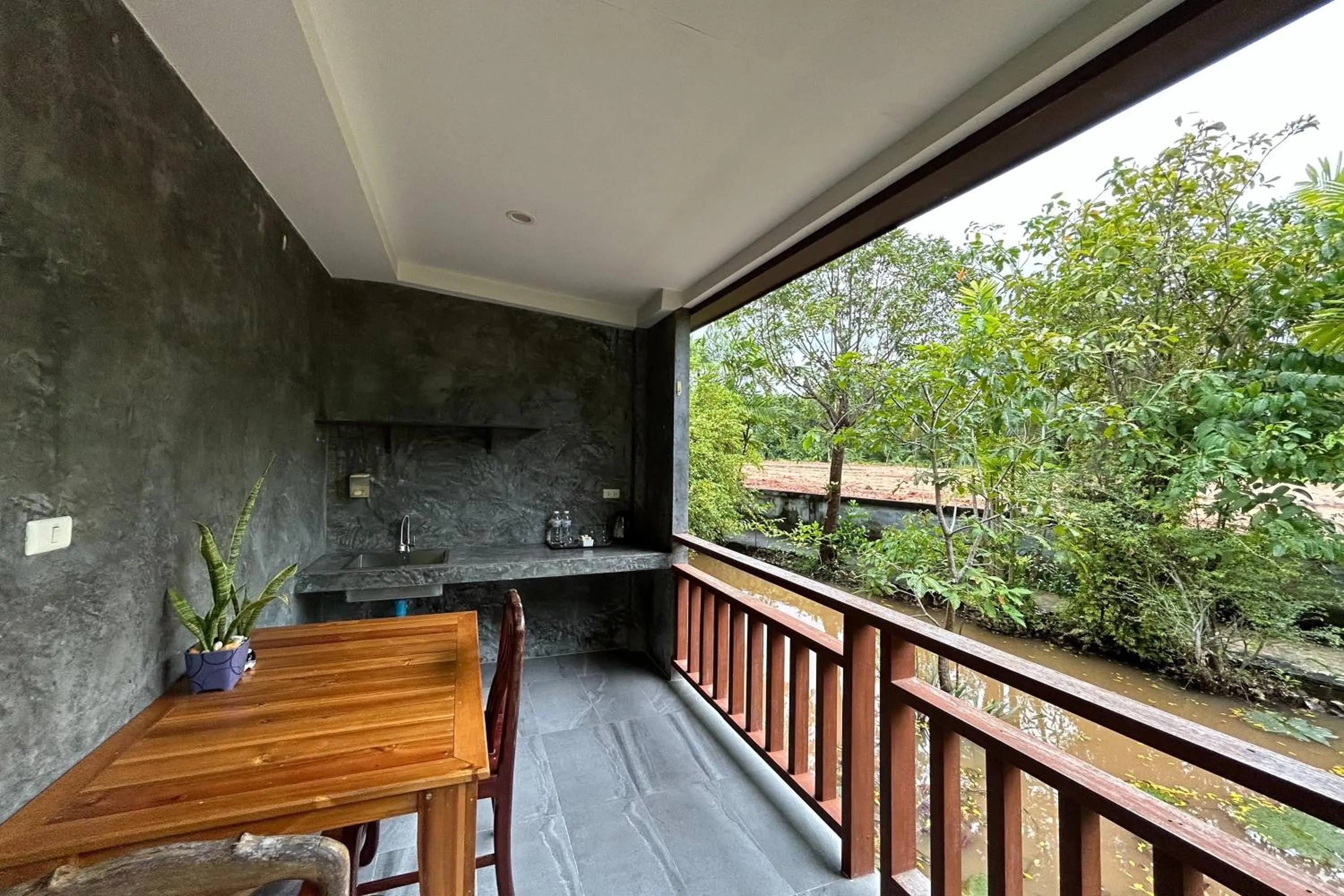 Balcony/Terrace in Tann Anda Resort