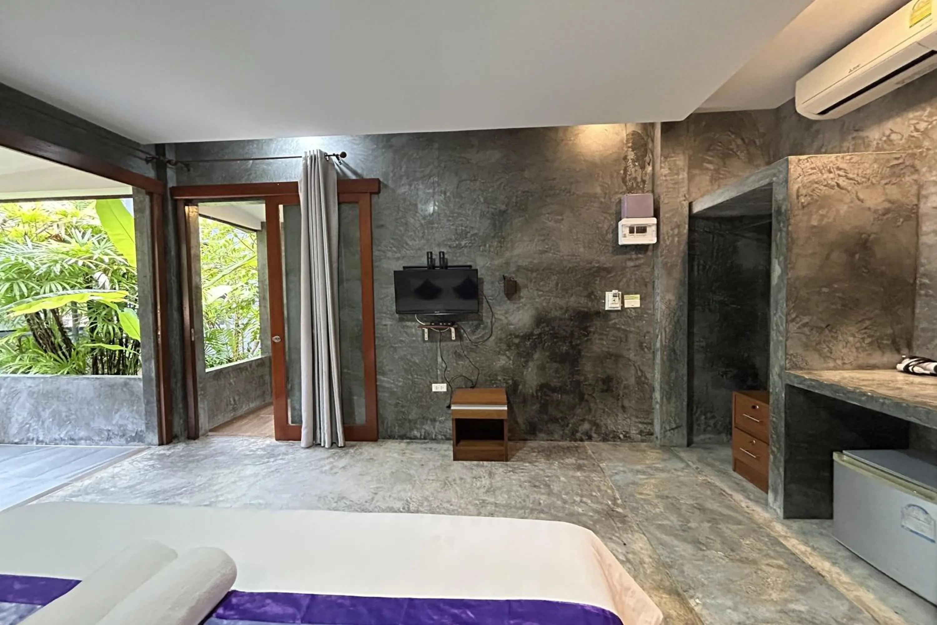 Bed in Tann Anda Resort