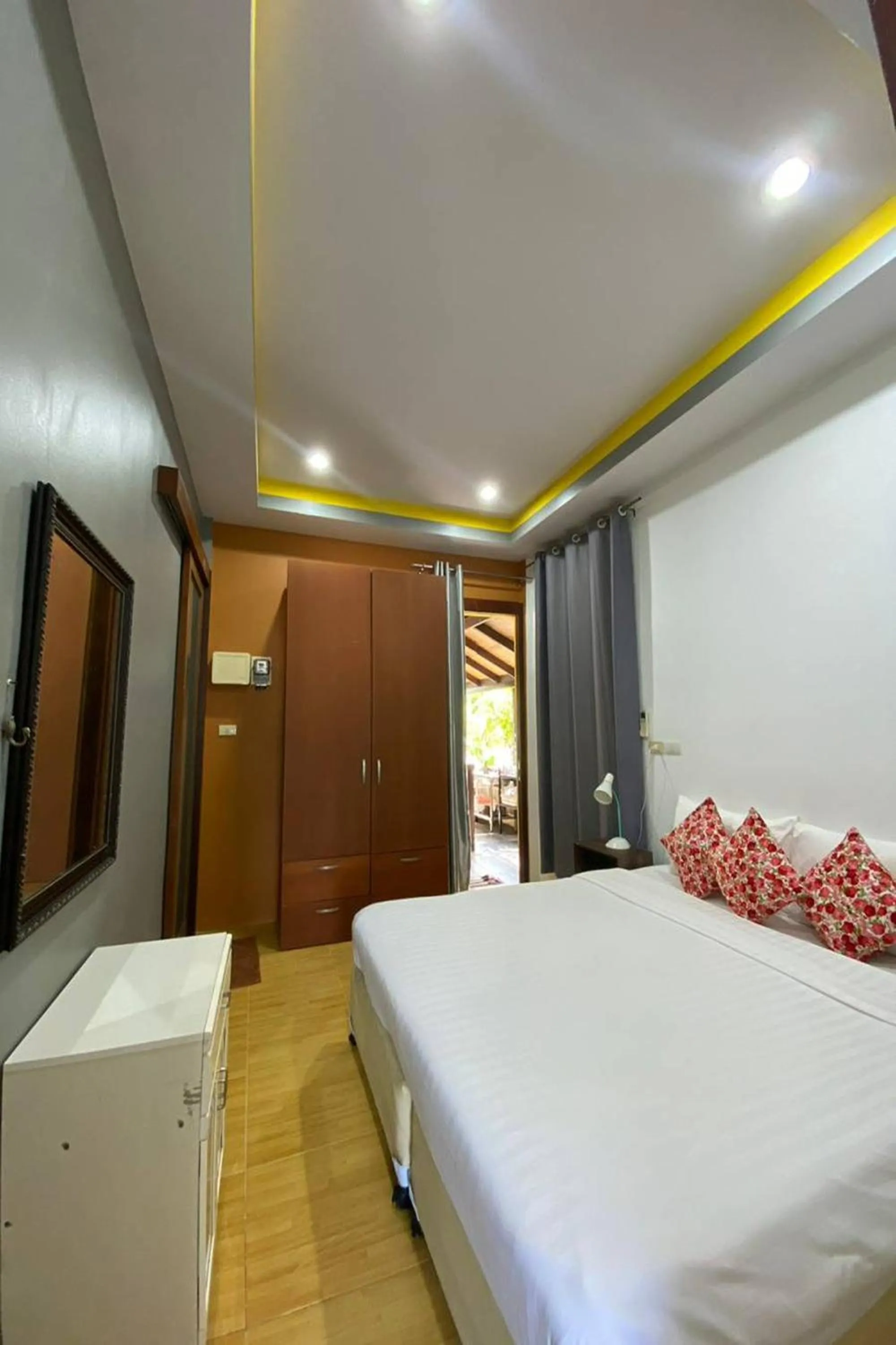 Bed in Tann Anda Resort