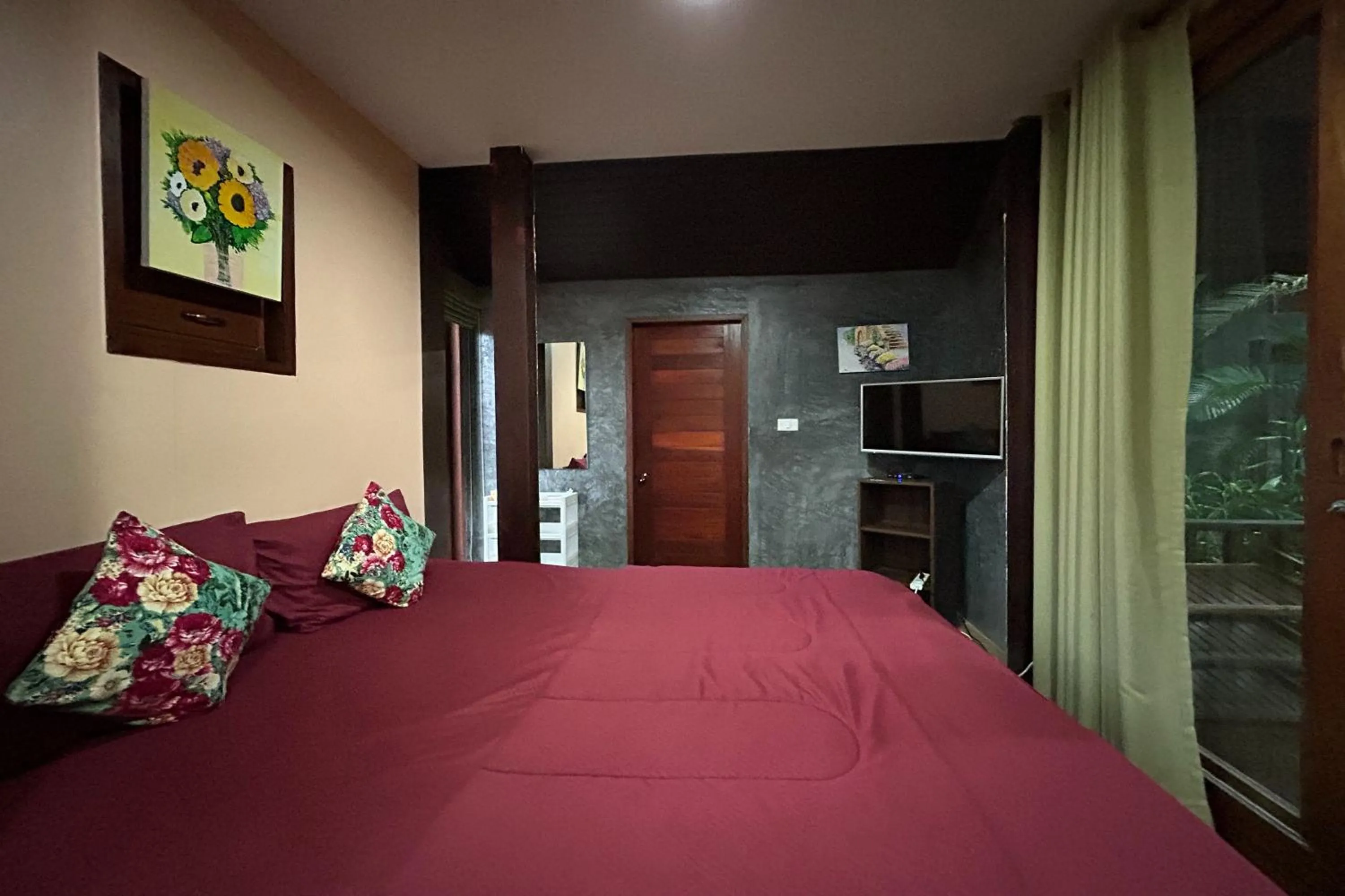 Bed in Tann Anda Resort