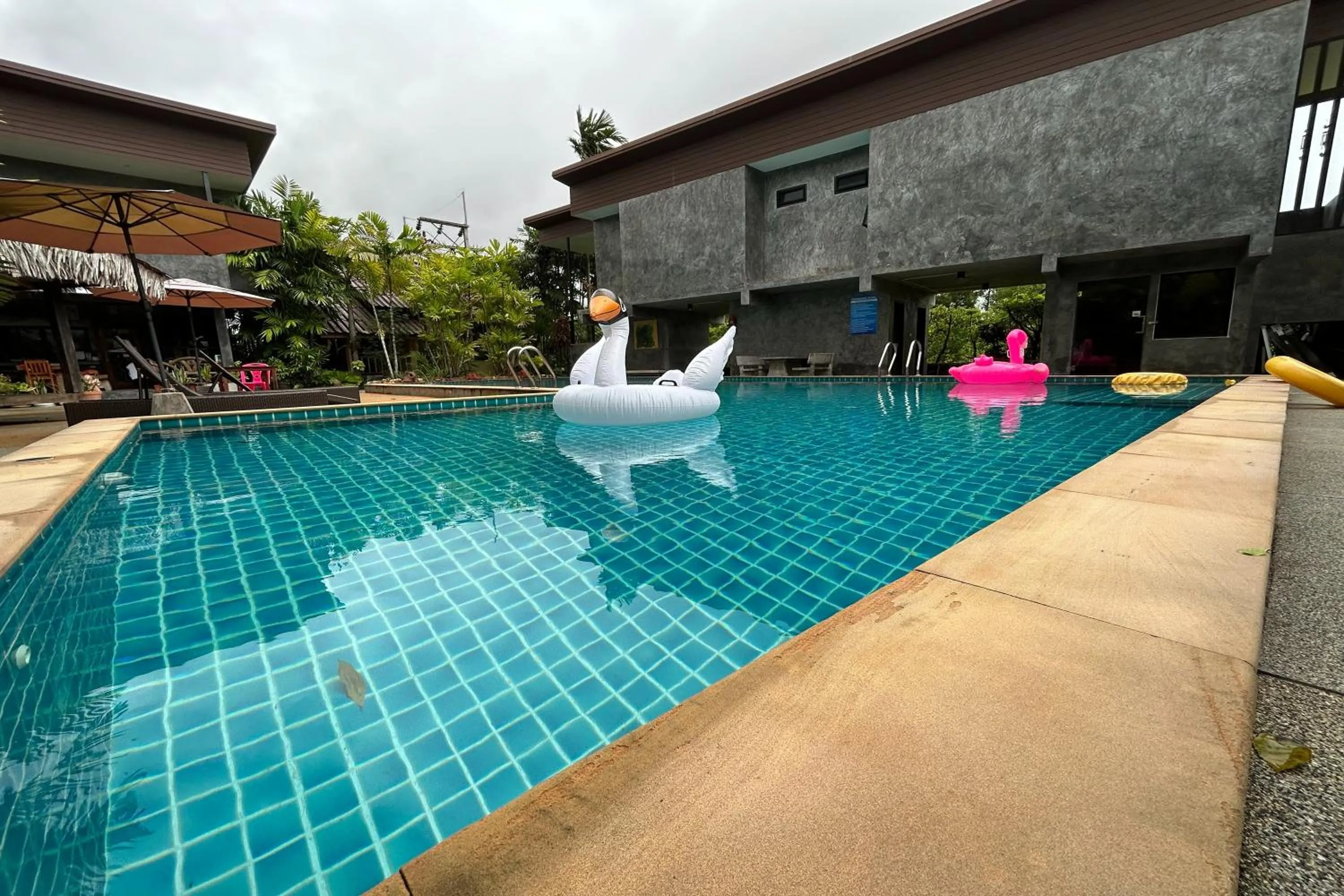Swimming pool in Tann Anda Resort