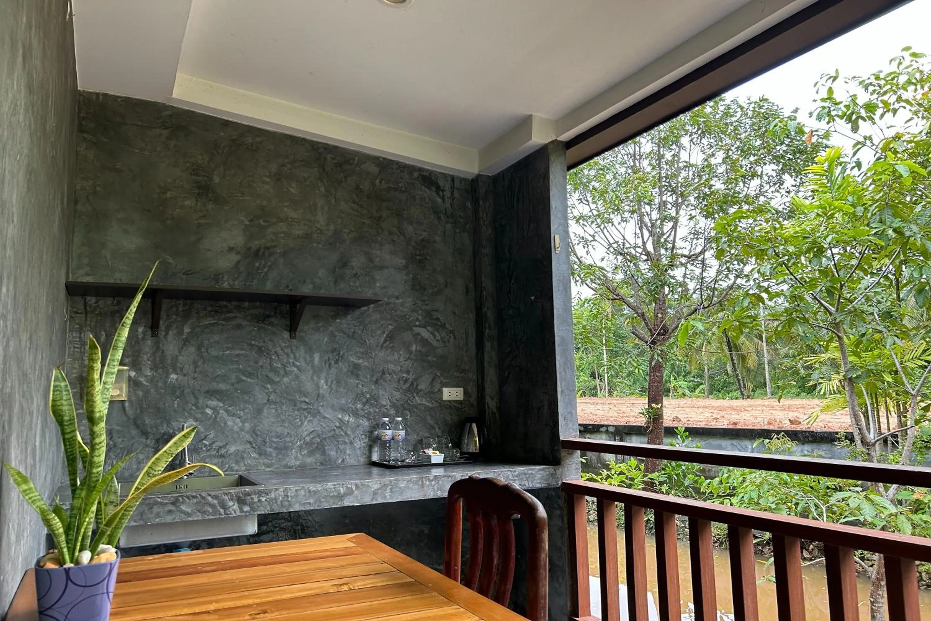 Balcony/Terrace in Tann Anda Resort