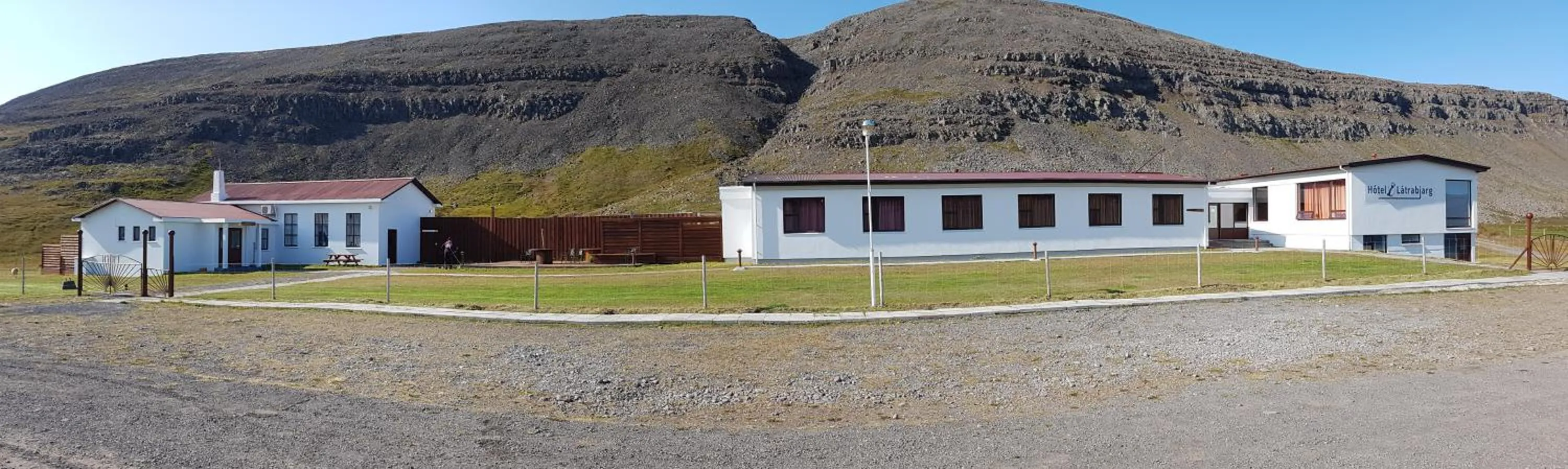 Property building in Hotel Latrabjarg