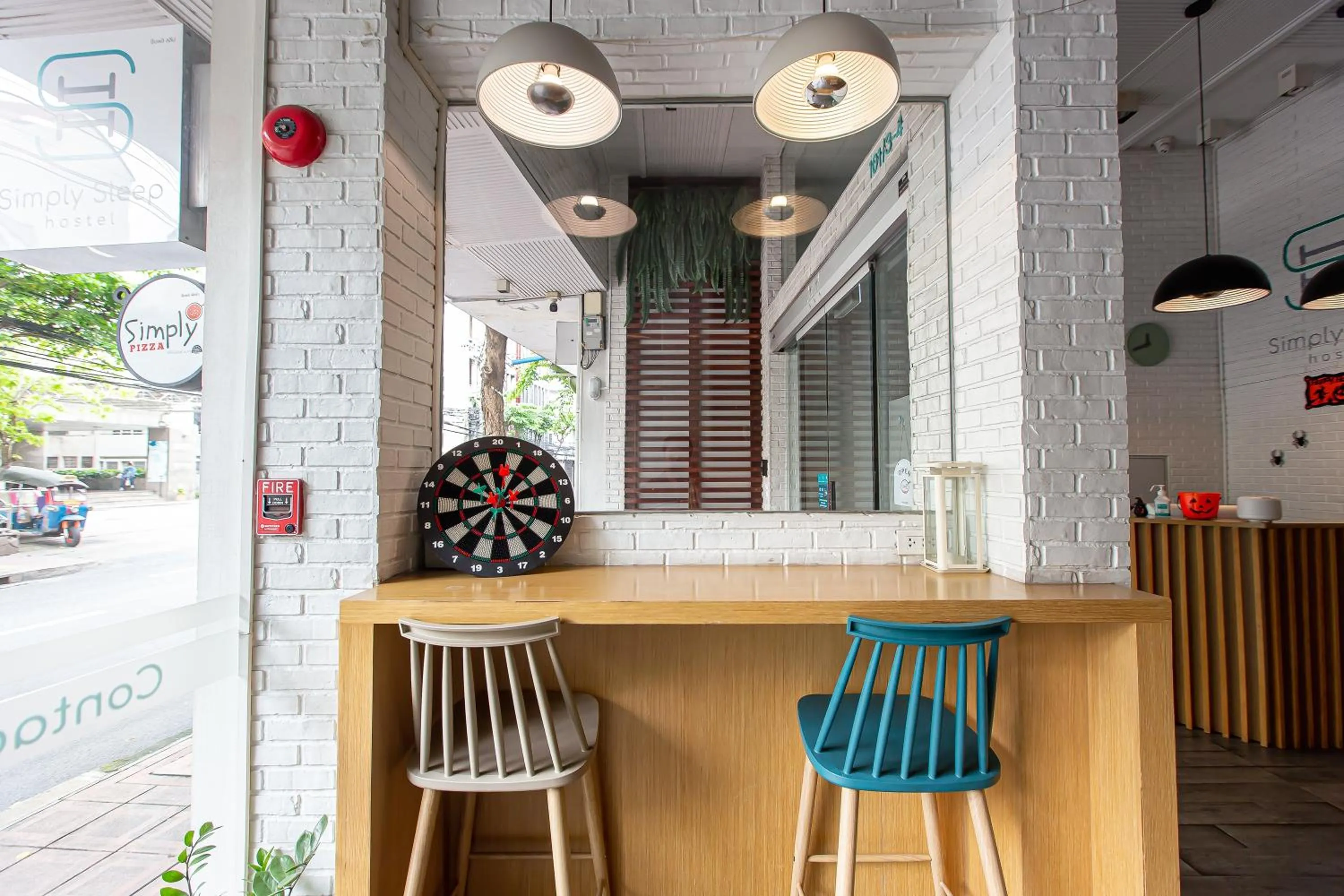 Lobby or reception in Simply Sleep Hostel