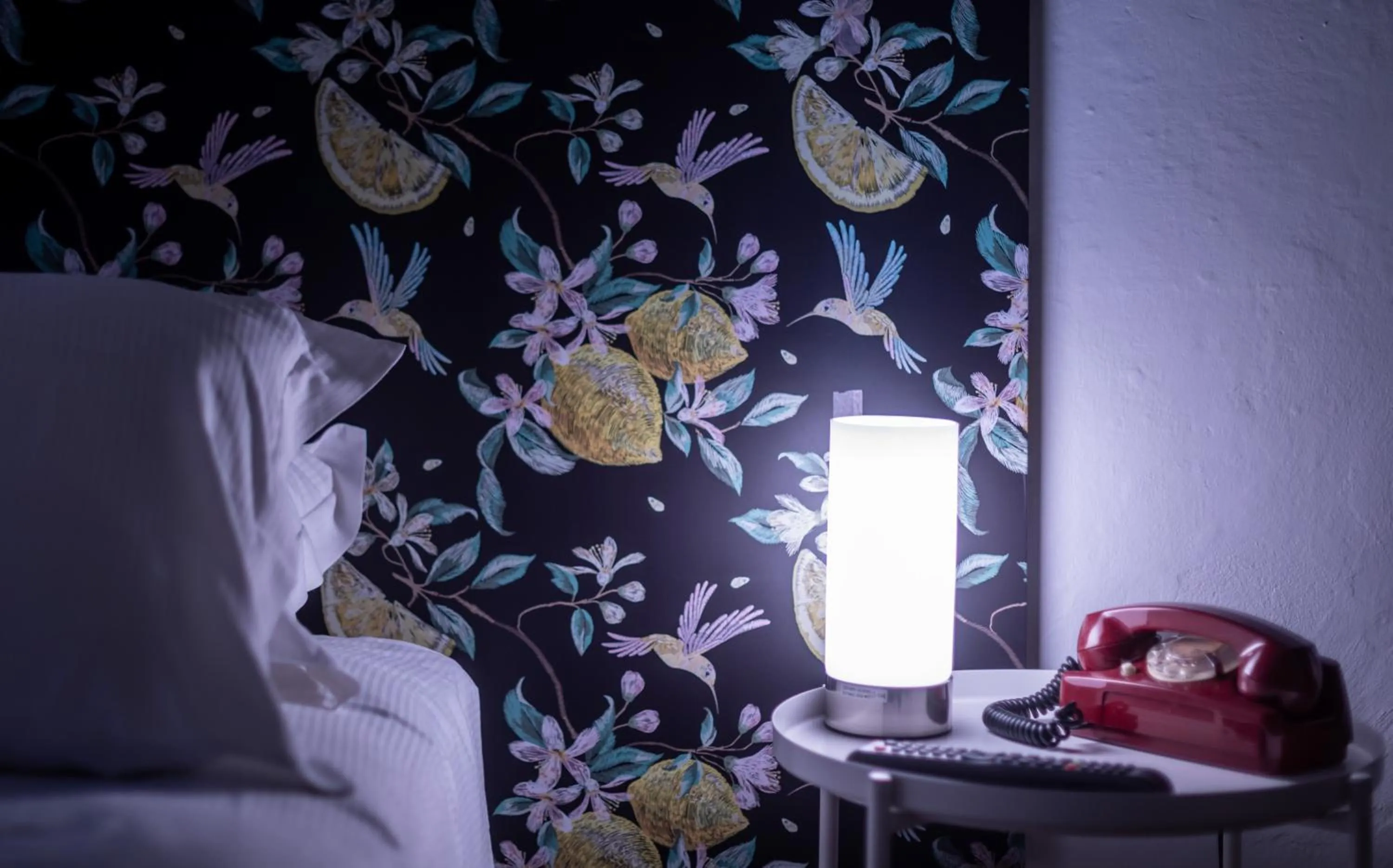 Decorative detail, Bed in Hotel Casa Camilla