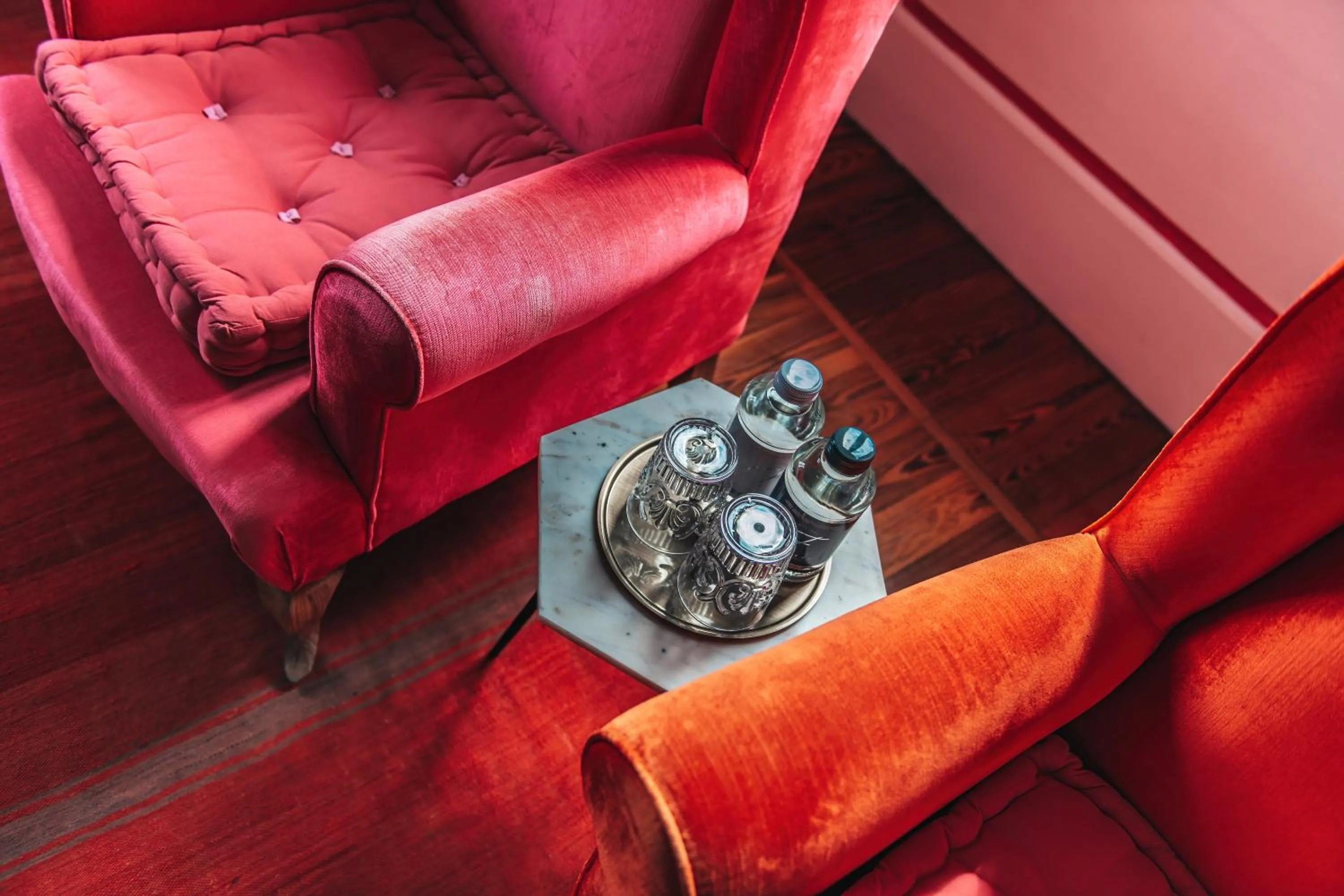 Seating area in Hotel Casa Camilla