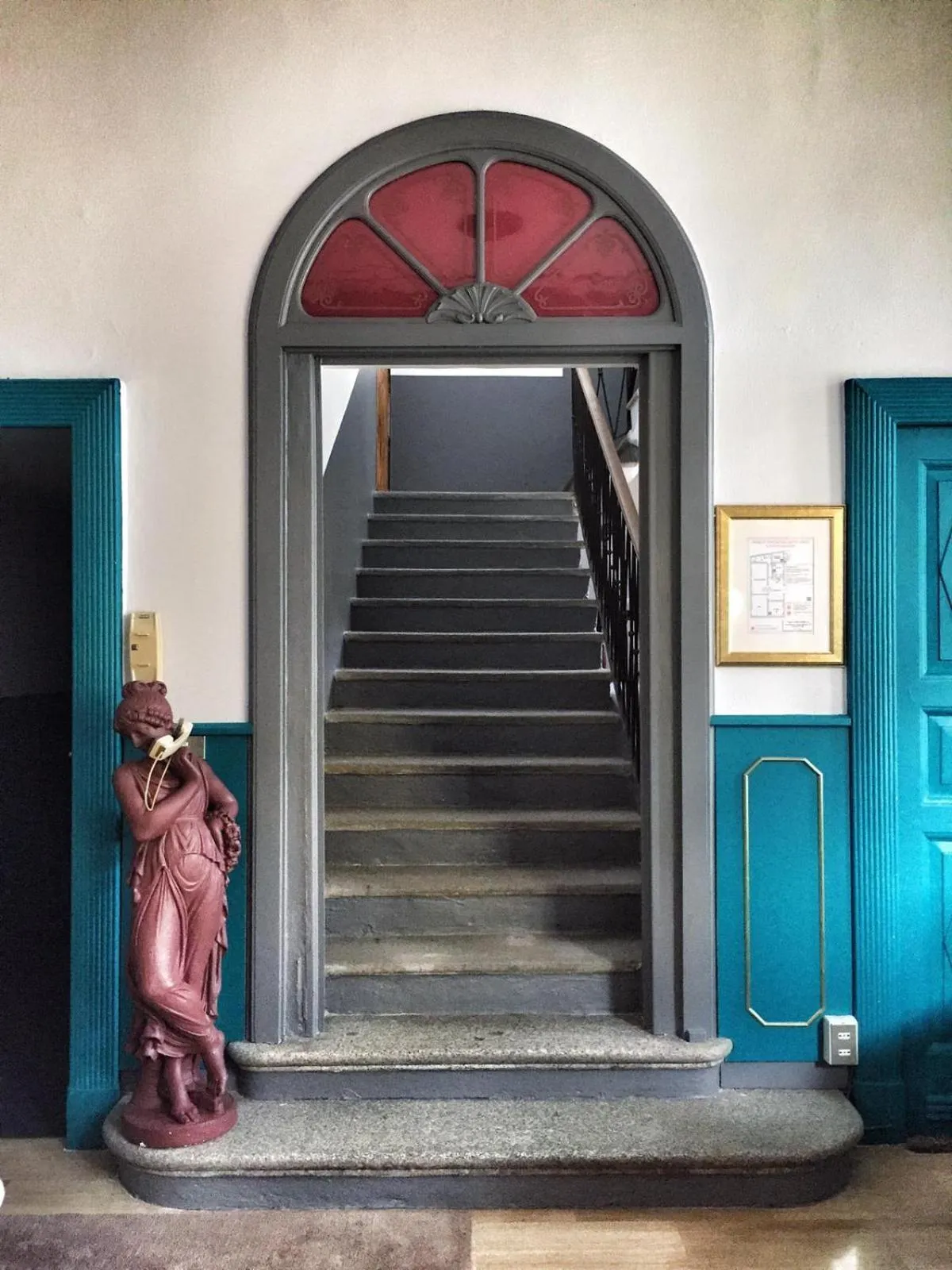 Decorative detail in Hotel Casa Camilla