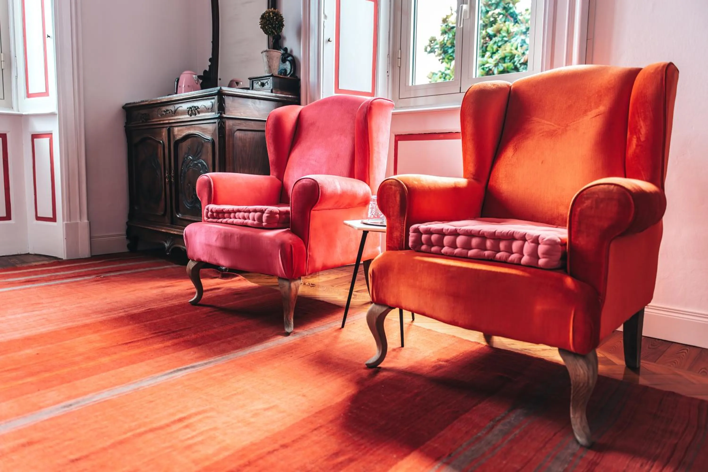 Seating area in Hotel Casa Camilla