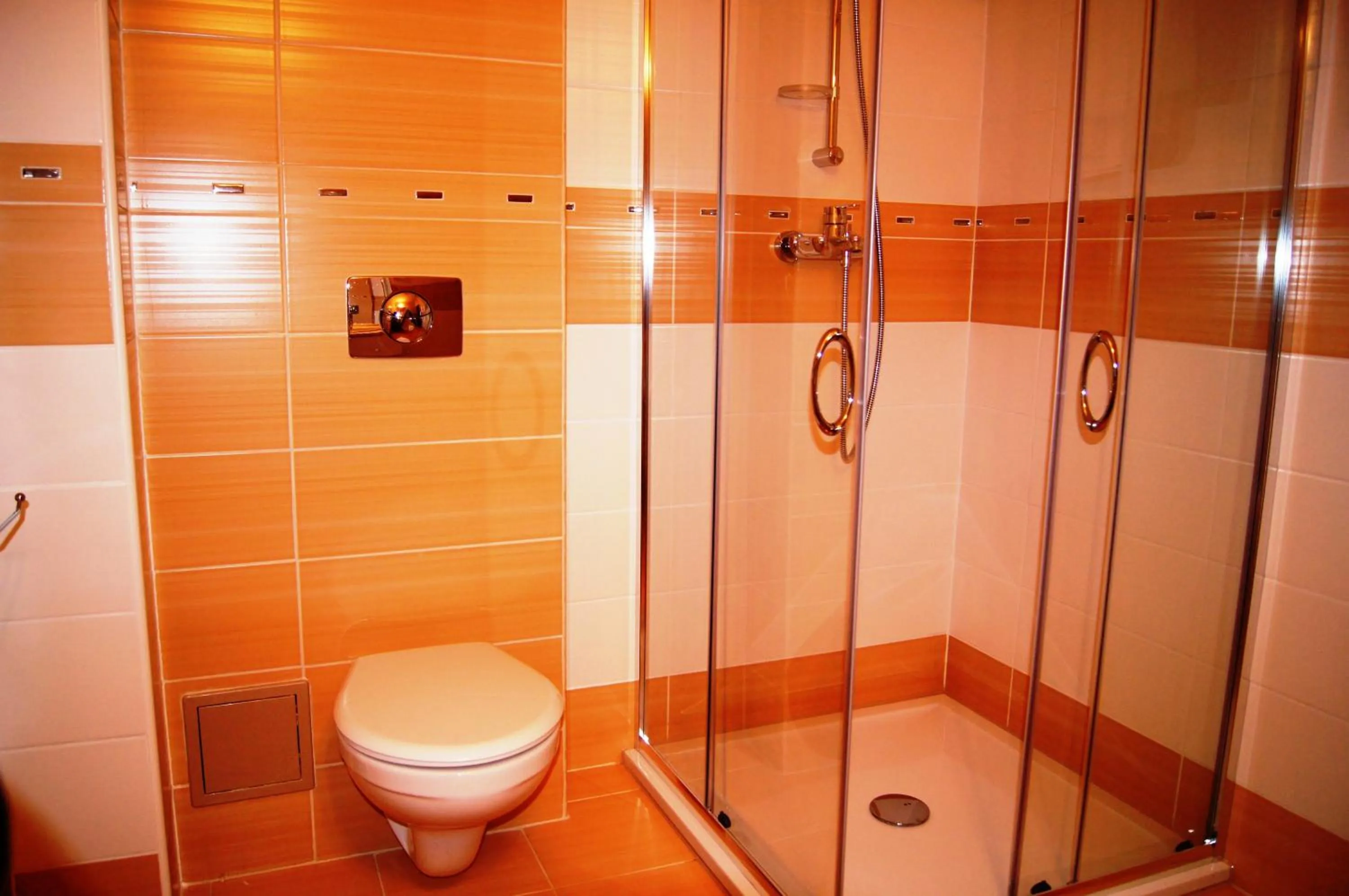 Bathroom in Pensiunea JOJO2