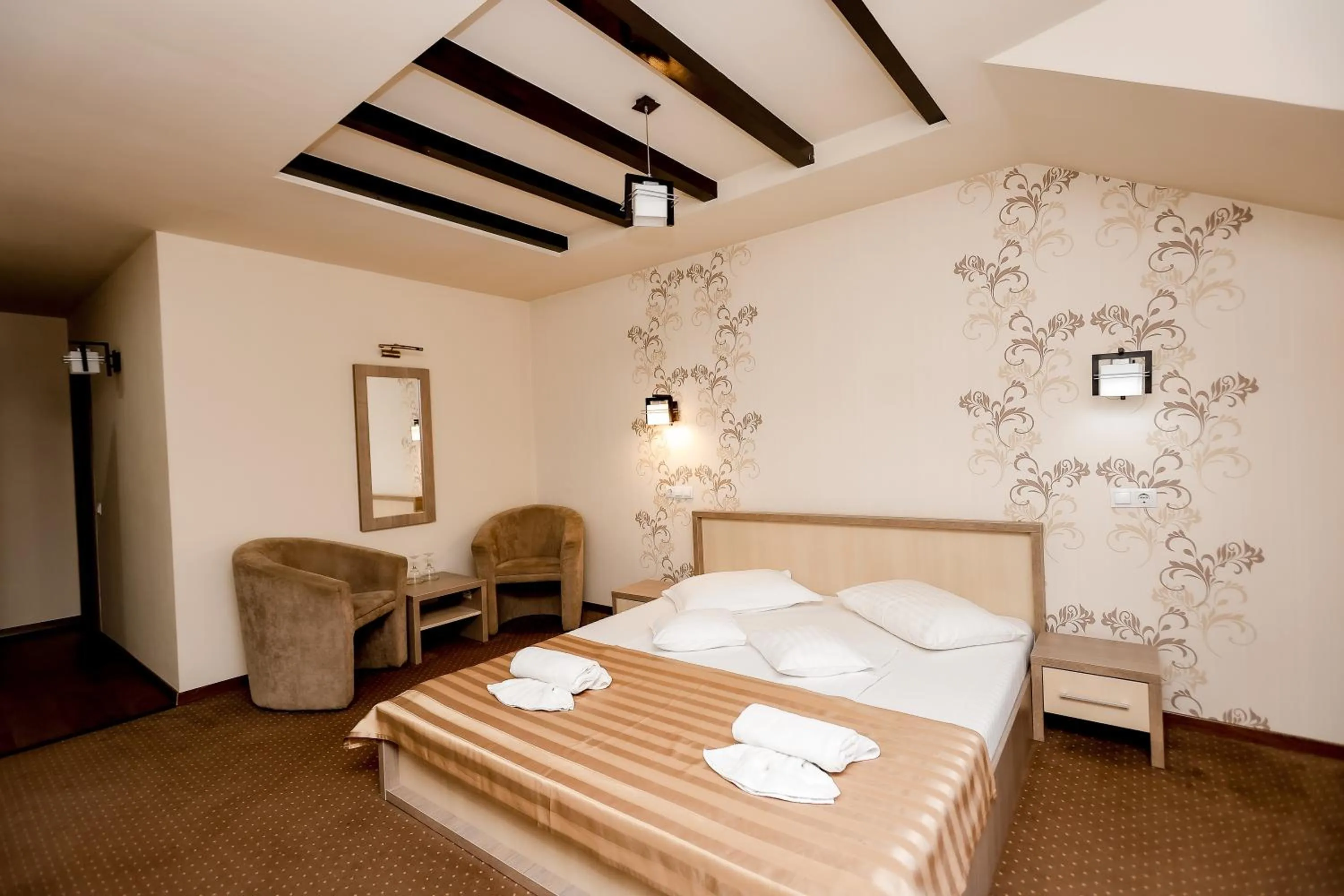 Photo of the whole room, Bed in Pensiunea JOJO2