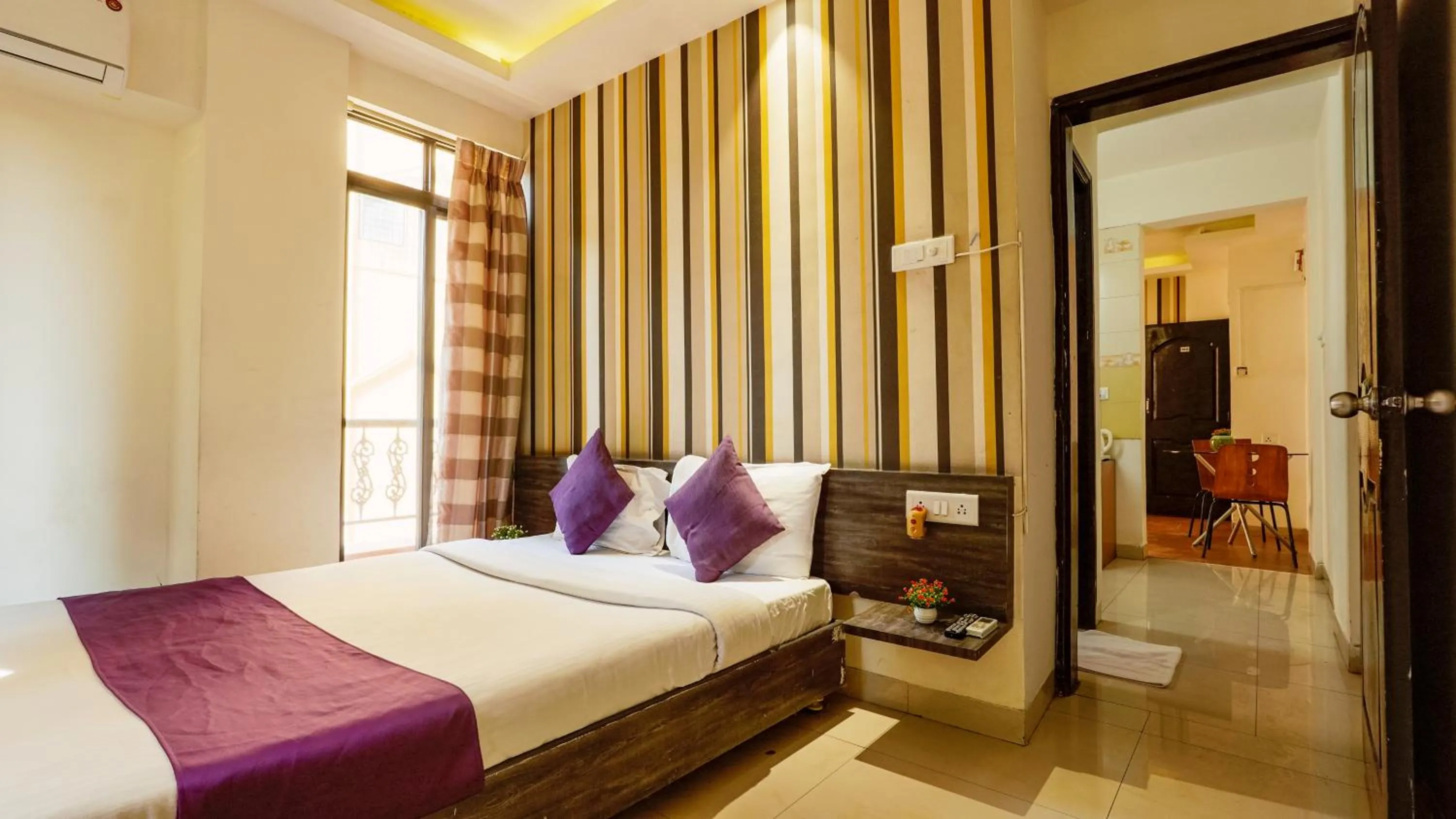 Bedroom, Bed in Magnus Calypso Suites Viman Nagar