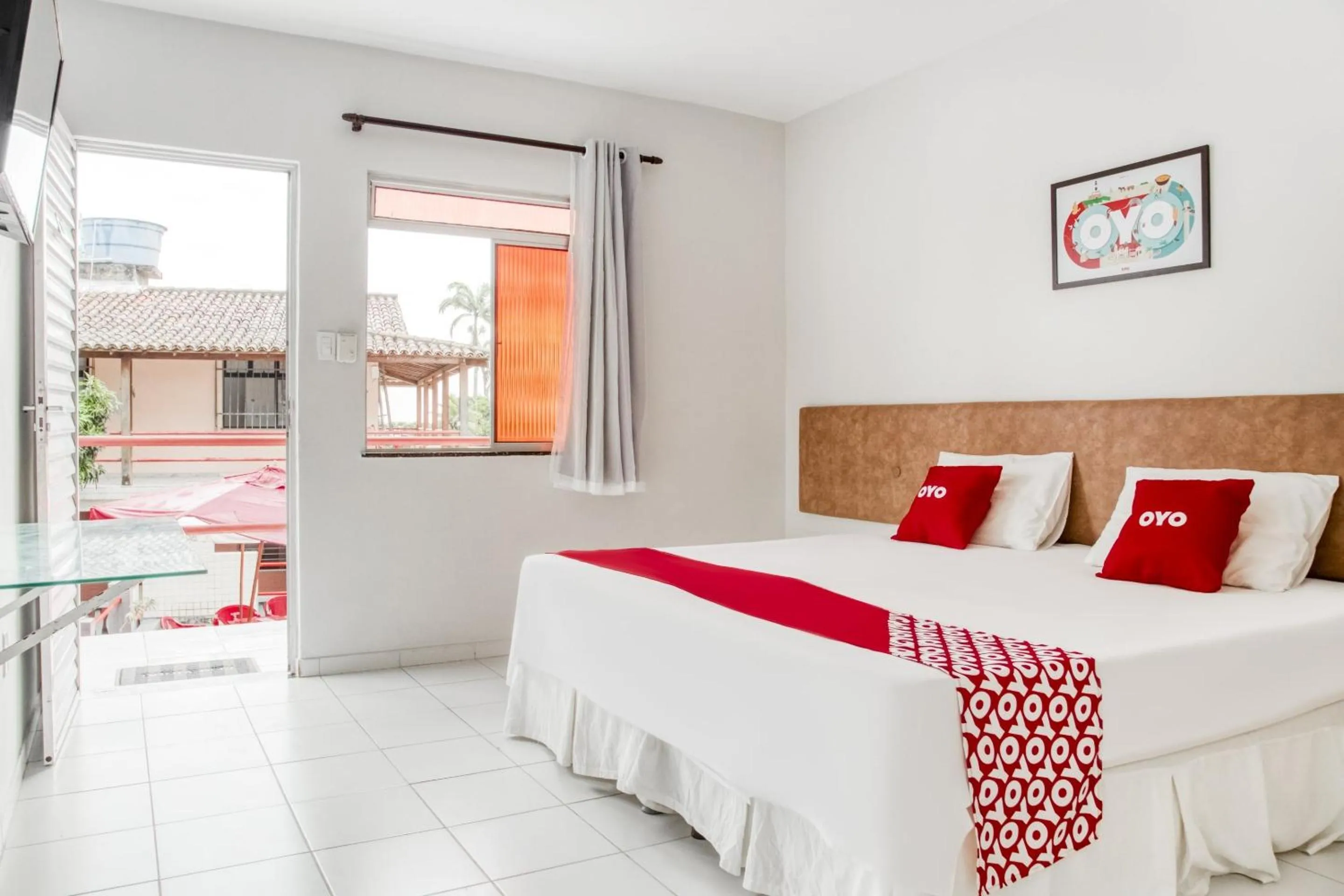 Bedroom, Bed in OYO Praia Hotel Recanto do Tomé - Salvador