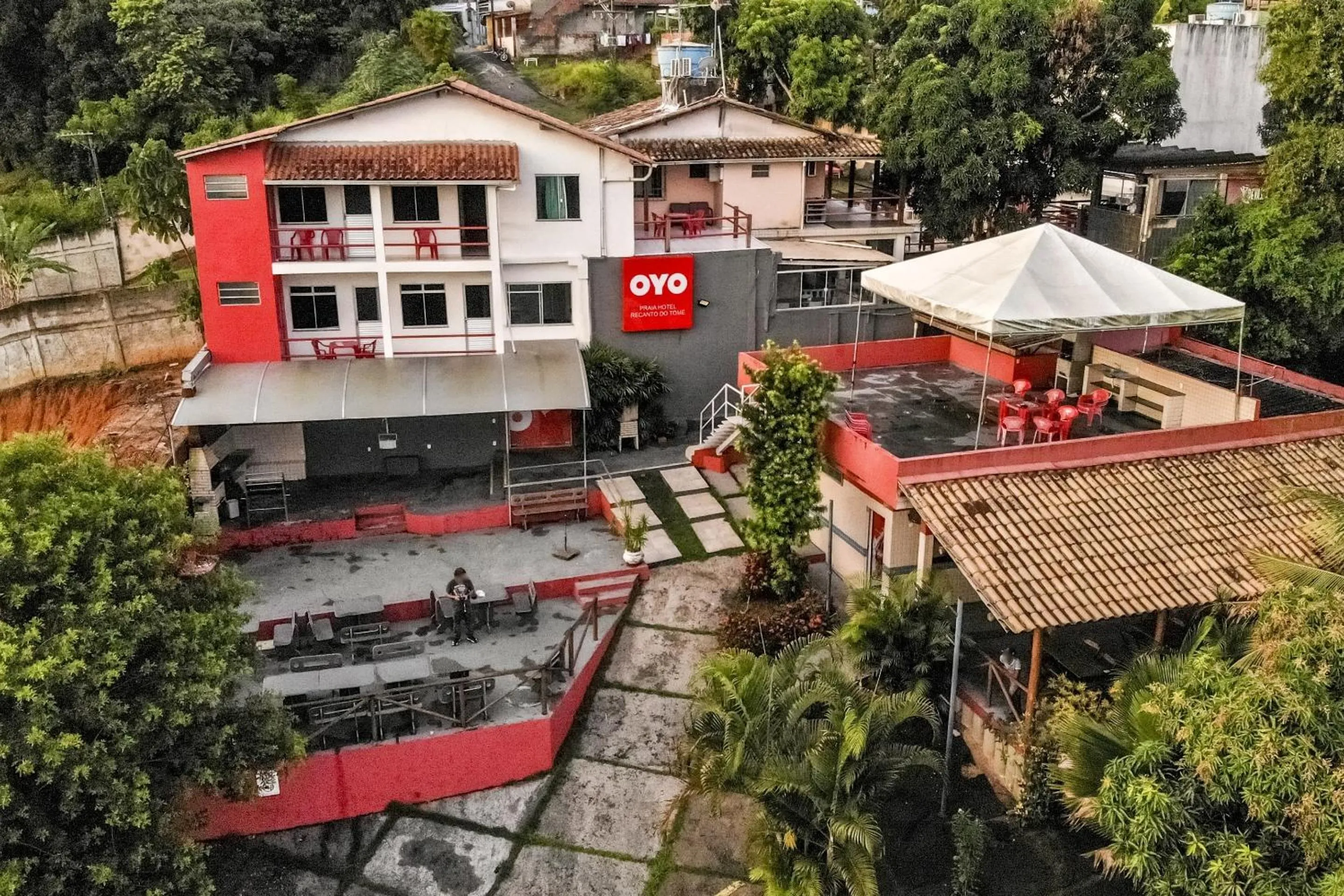 Facade/entrance in OYO Praia Hotel Recanto do Tomé - Salvador