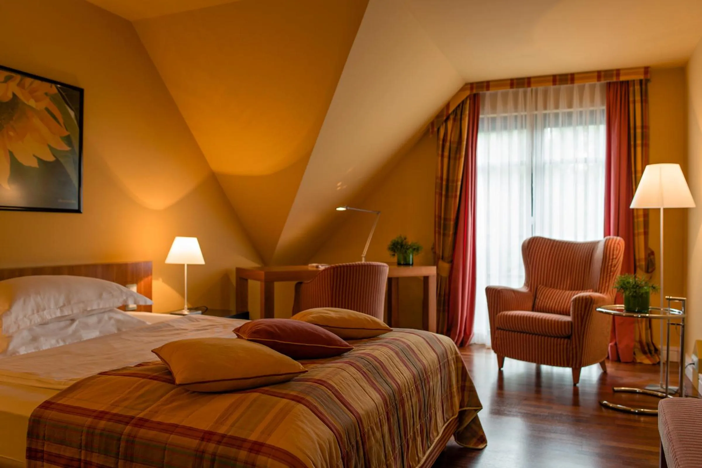 Photo of the whole room, Bed in Zeller-Hotel+Restaurant