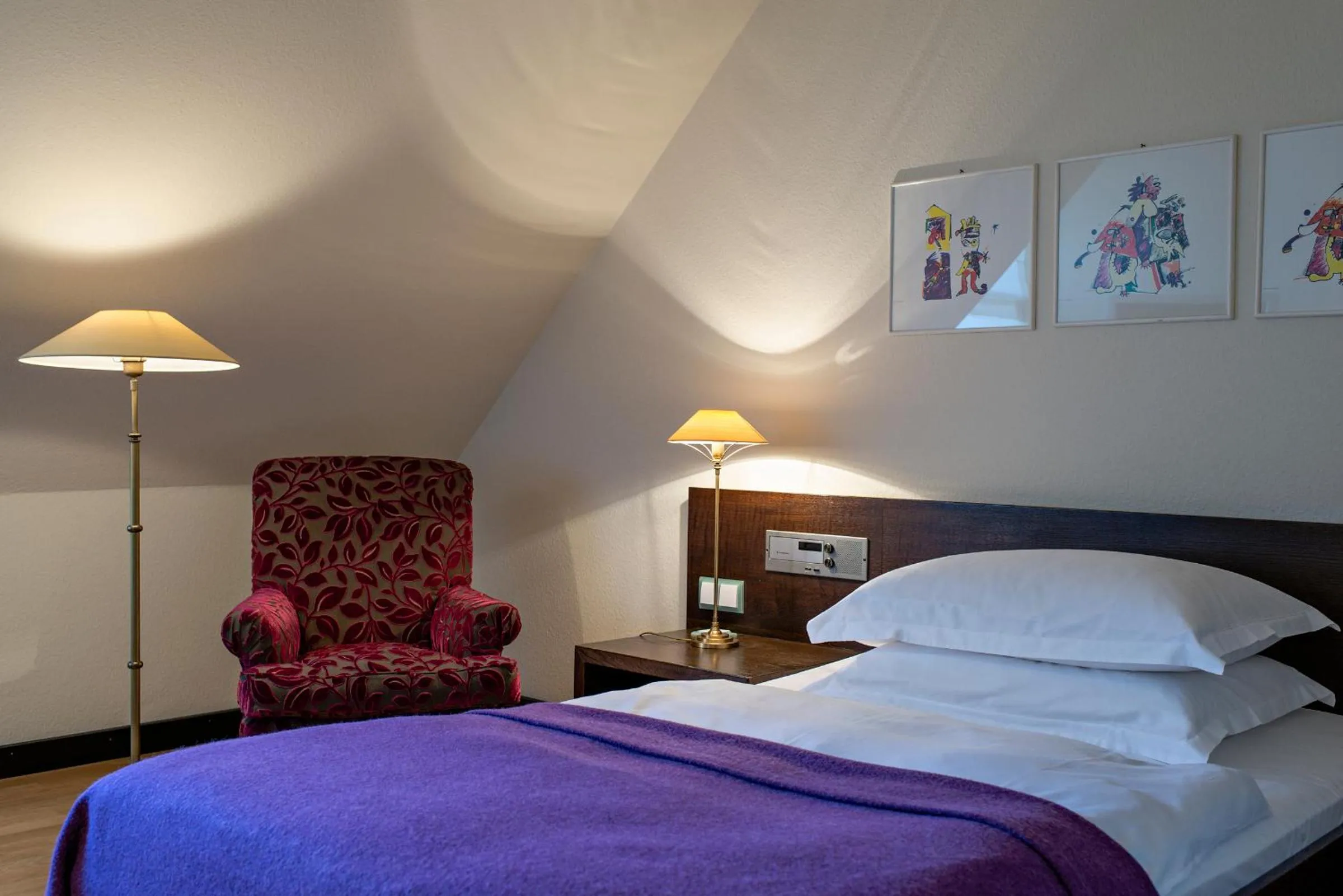 Photo of the whole room, Bed in Zeller-Hotel+Restaurant