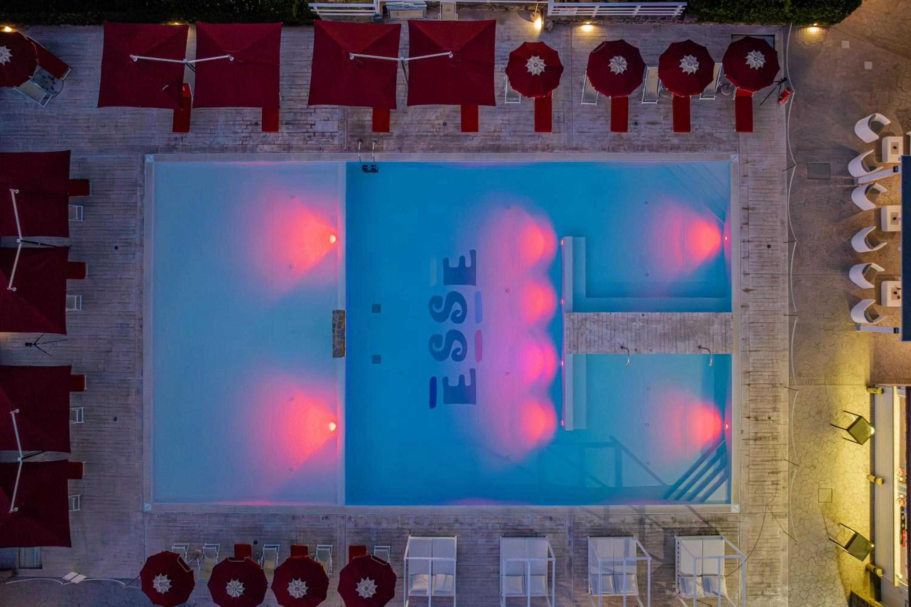 Pool view in Club Esse Sporting