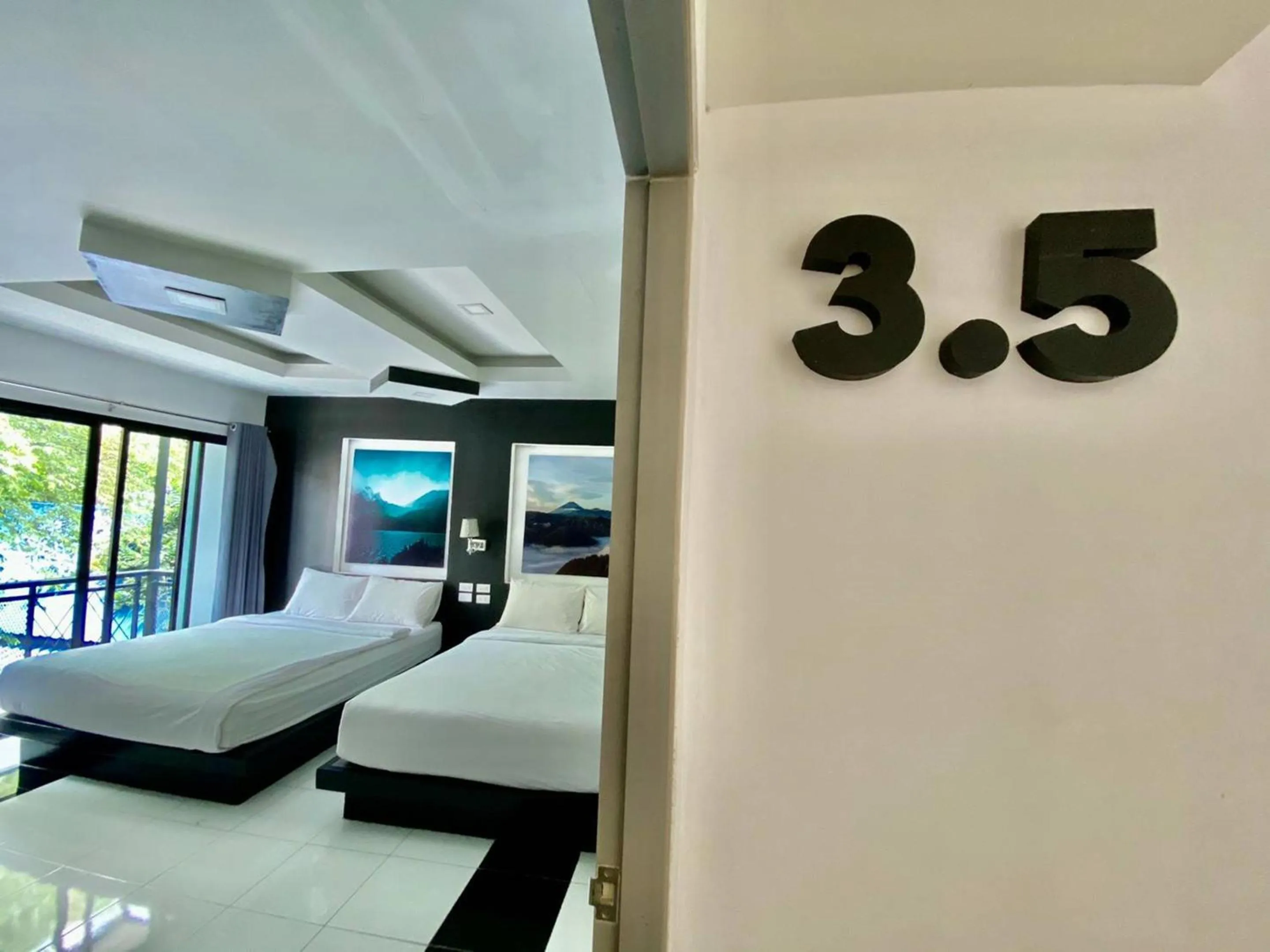 Bed in Natthapon Resort Kaeng Kachan